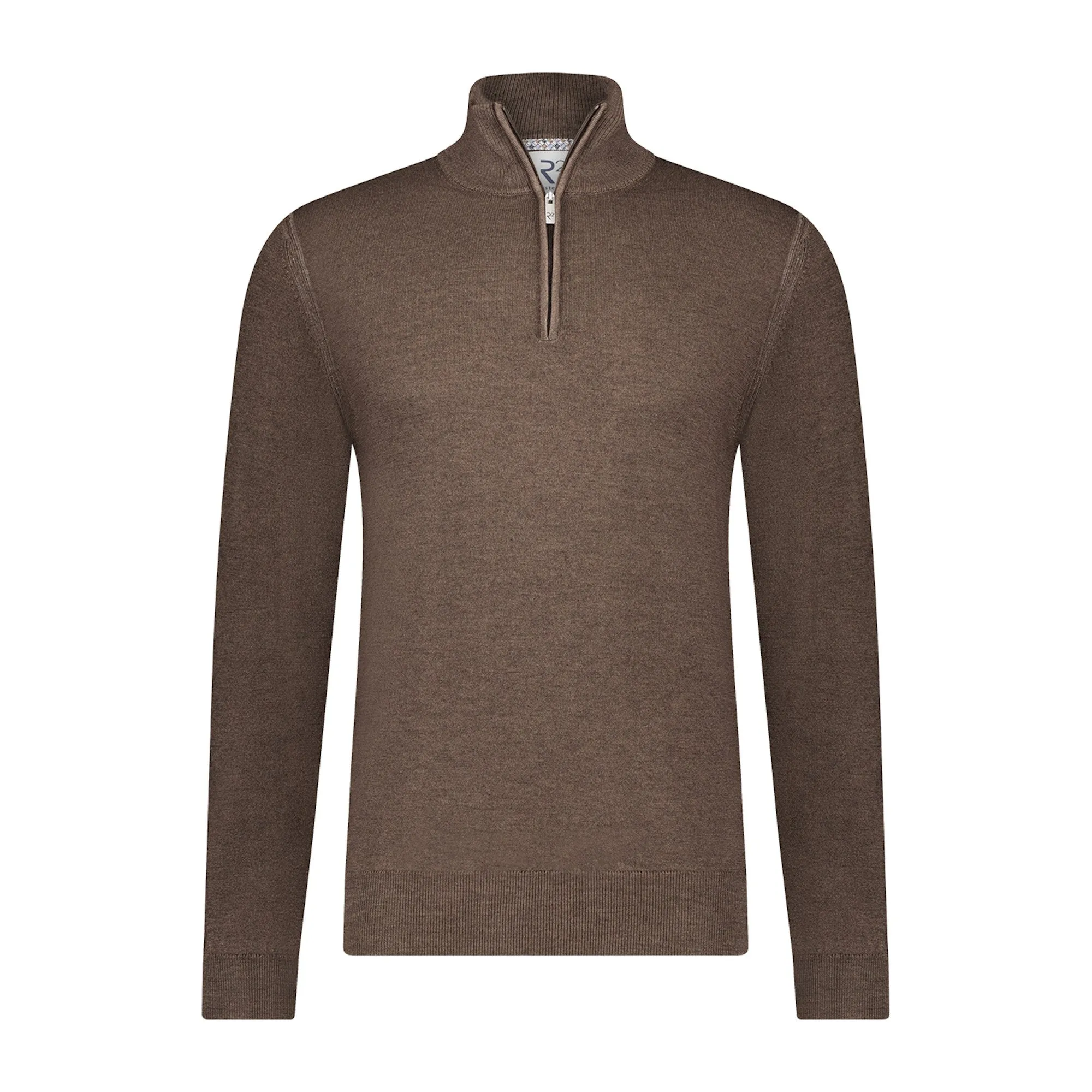 100% Merino wool zip cardigan