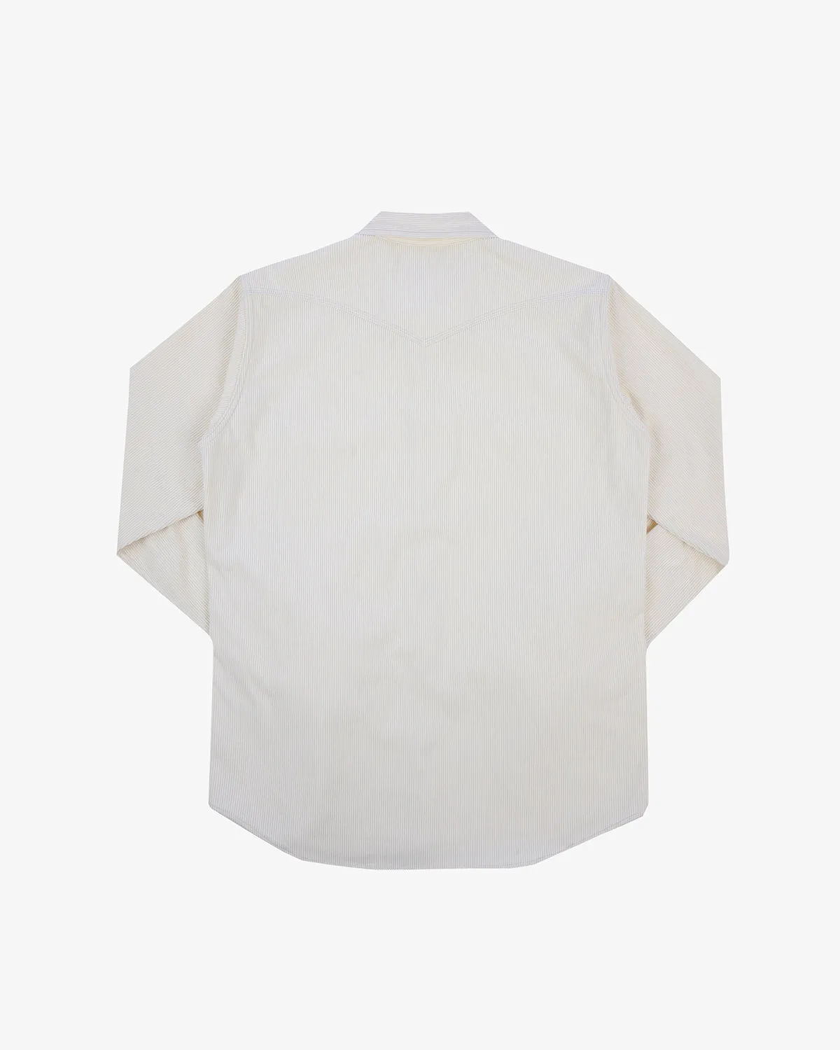 11oz Corduroy Western Shirt -  Off White