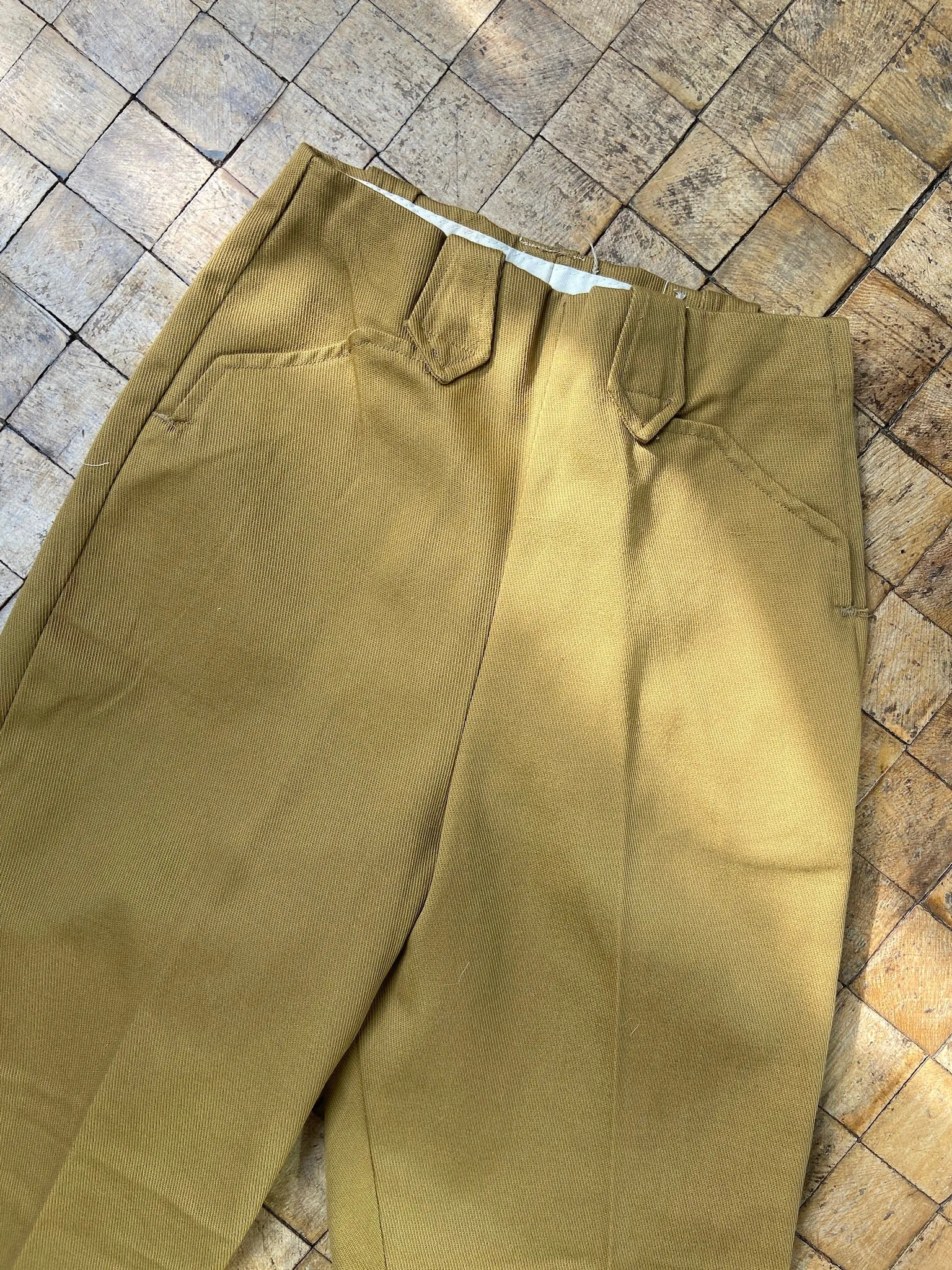 1950s Western Side Zip Pants