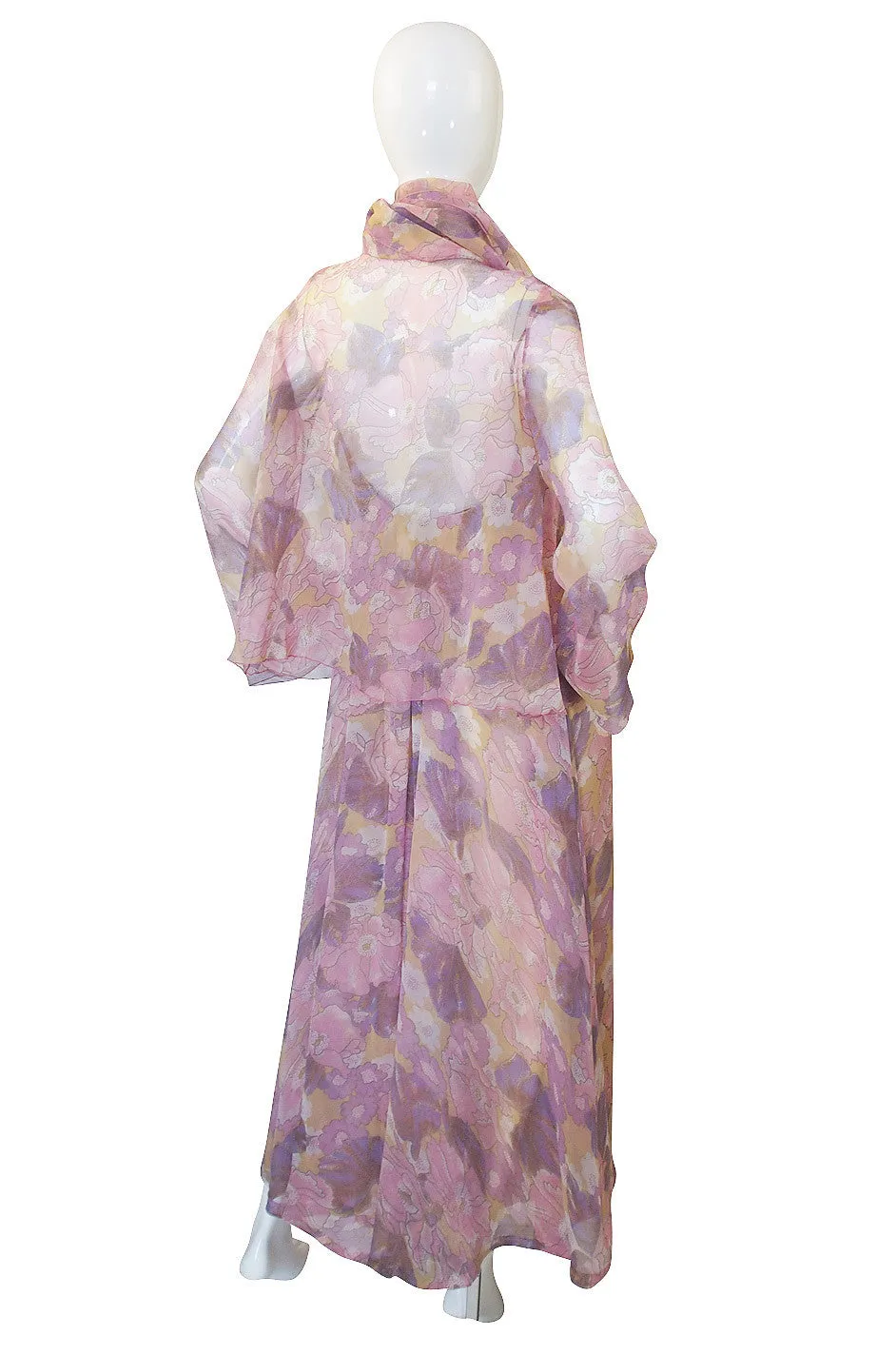 1970s Giorgio di Sant Angelo Backless Dress & Jacket