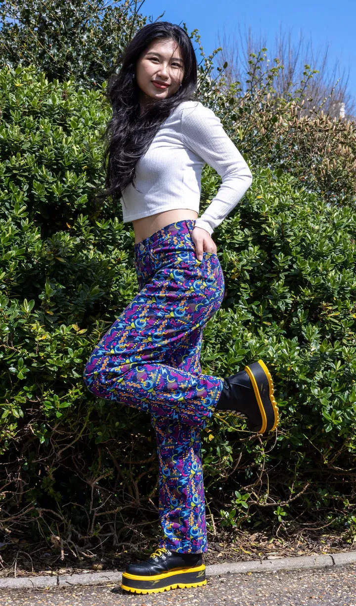 90's Arcade High Waist Straight Leg Jeans