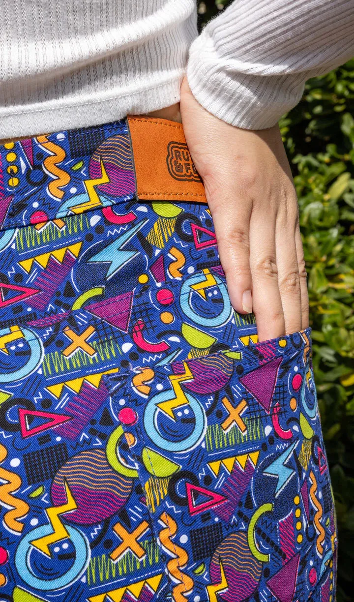 90's Arcade High Waist Straight Leg Jeans