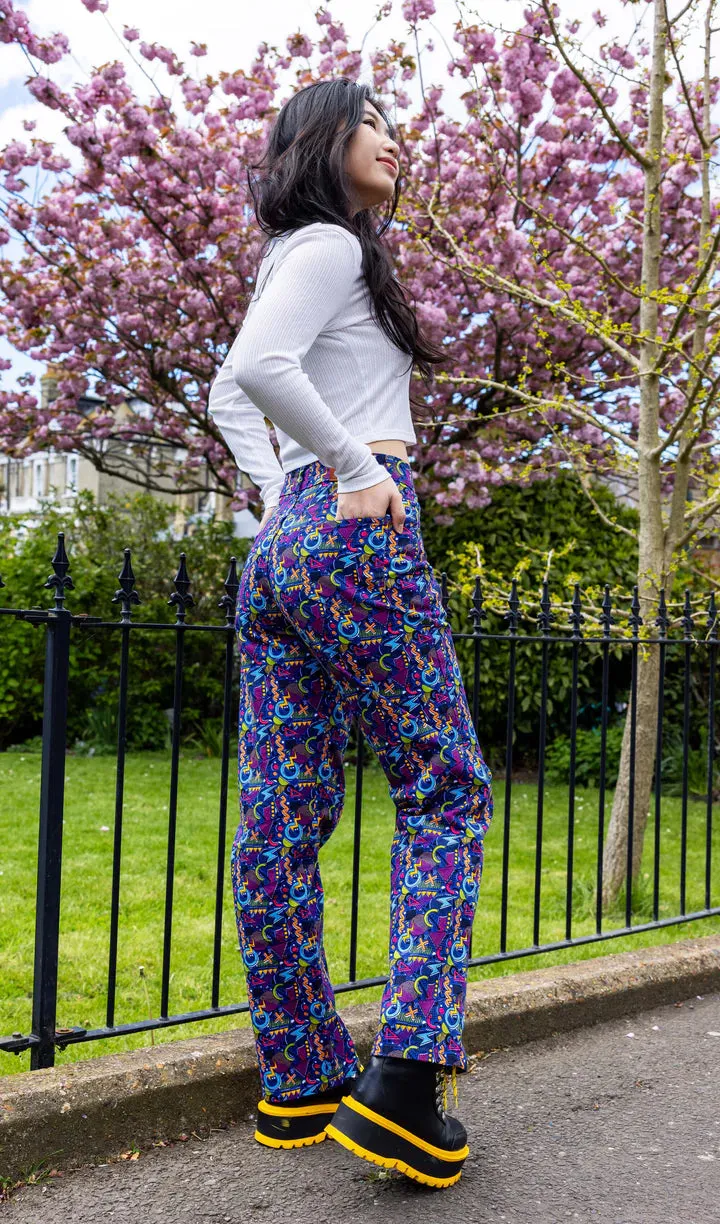 90's Arcade High Waist Straight Leg Jeans