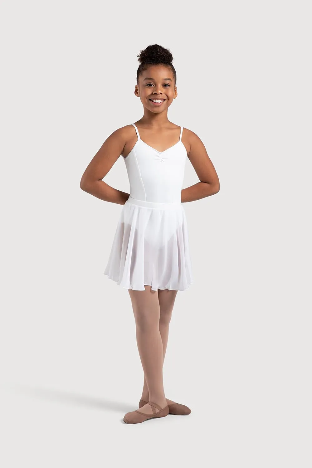 A0305G - Bloch Chayanne Chiffon Short Circle Girls Skirt