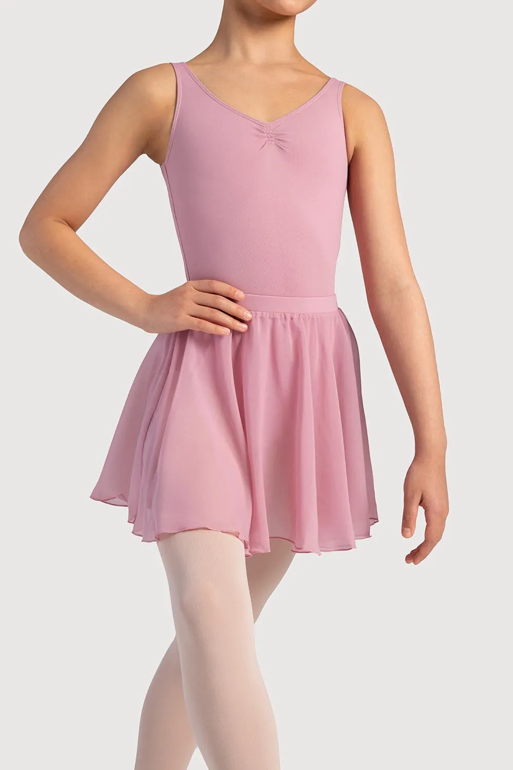 A0305G - Bloch Chayanne Chiffon Short Circle Girls Skirt