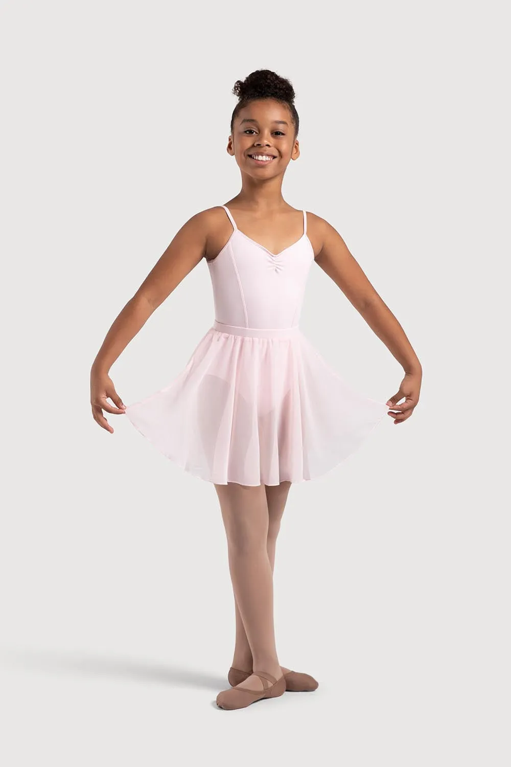 A0305G - Bloch Chayanne Chiffon Short Circle Girls Skirt
