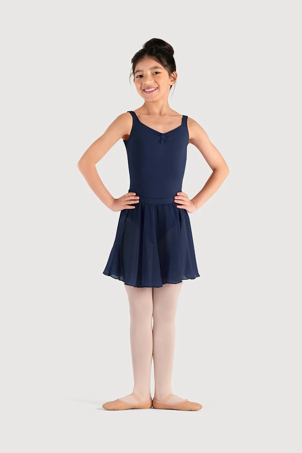 A0305G - Bloch Chayanne Chiffon Short Circle Girls Skirt