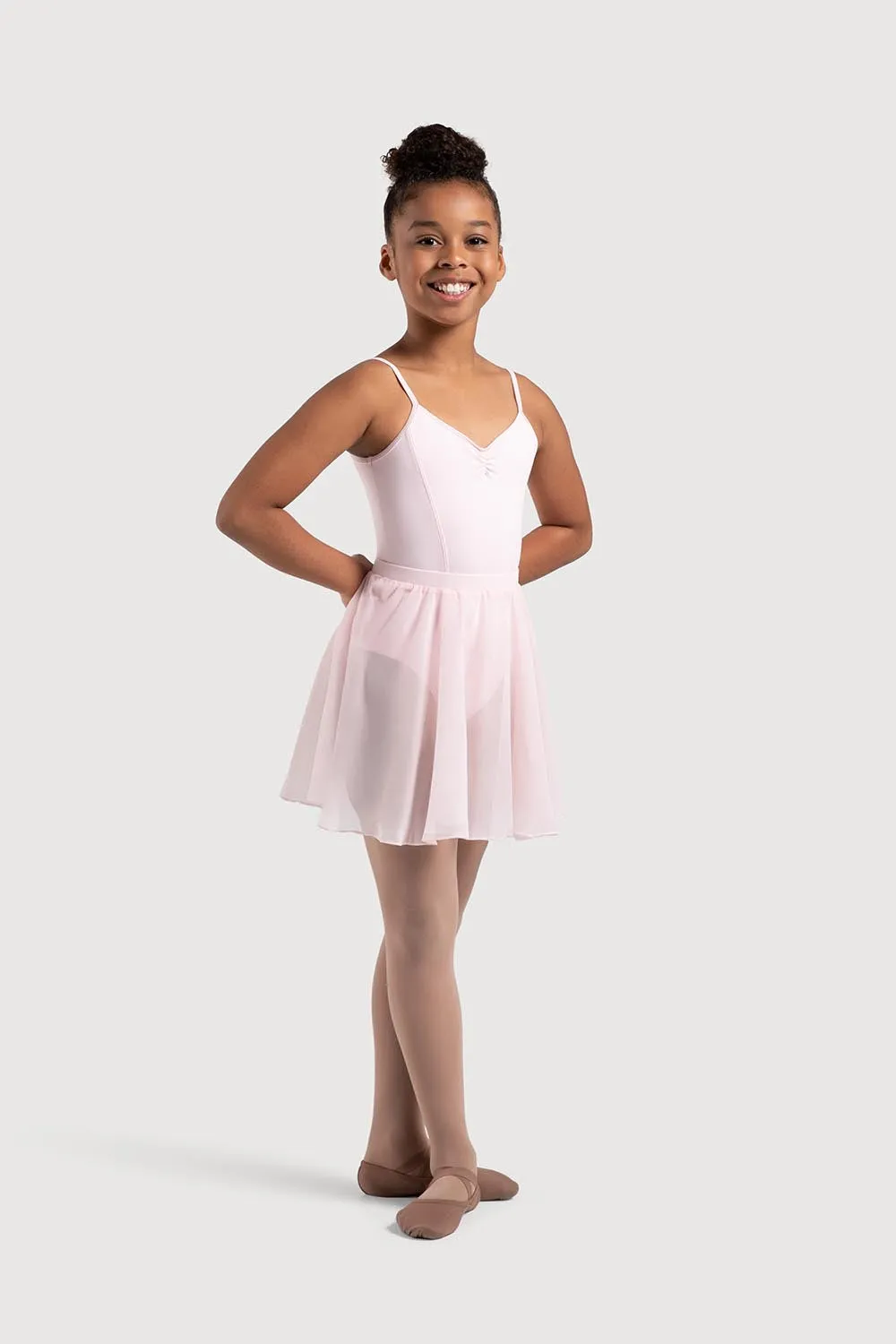 A0305G - Bloch Chayanne Chiffon Short Circle Girls Skirt