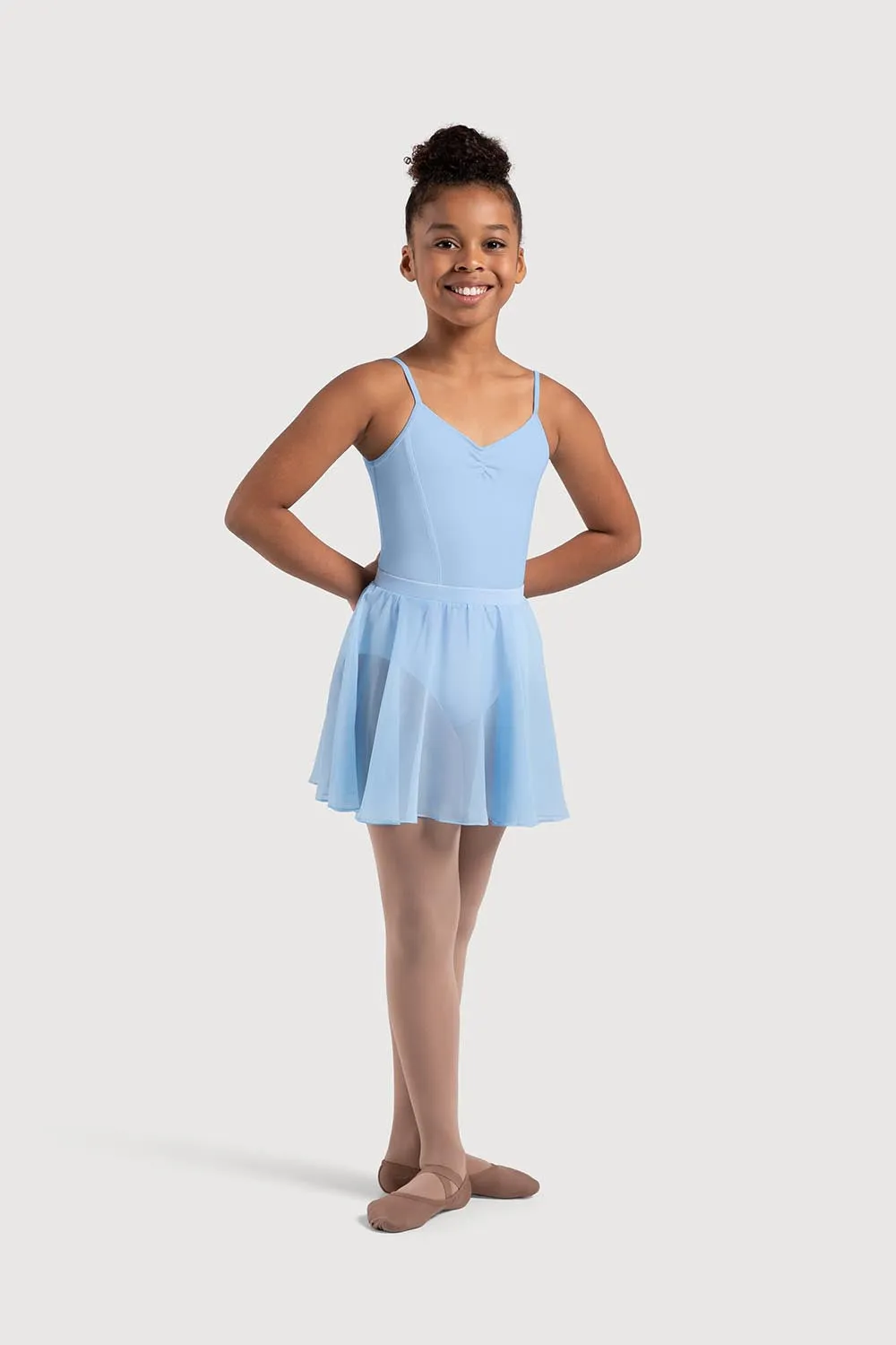 A0305G - Bloch Chayanne Chiffon Short Circle Girls Skirt