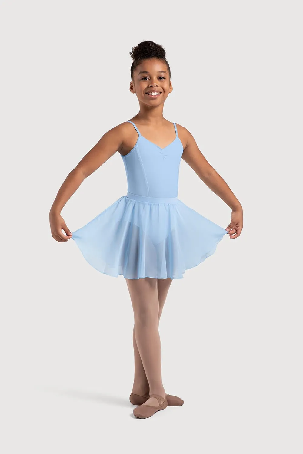 A0305G - Bloch Chayanne Chiffon Short Circle Girls Skirt