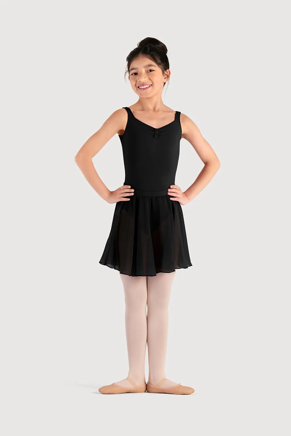 A0305G - Bloch Chayanne Chiffon Short Circle Girls Skirt