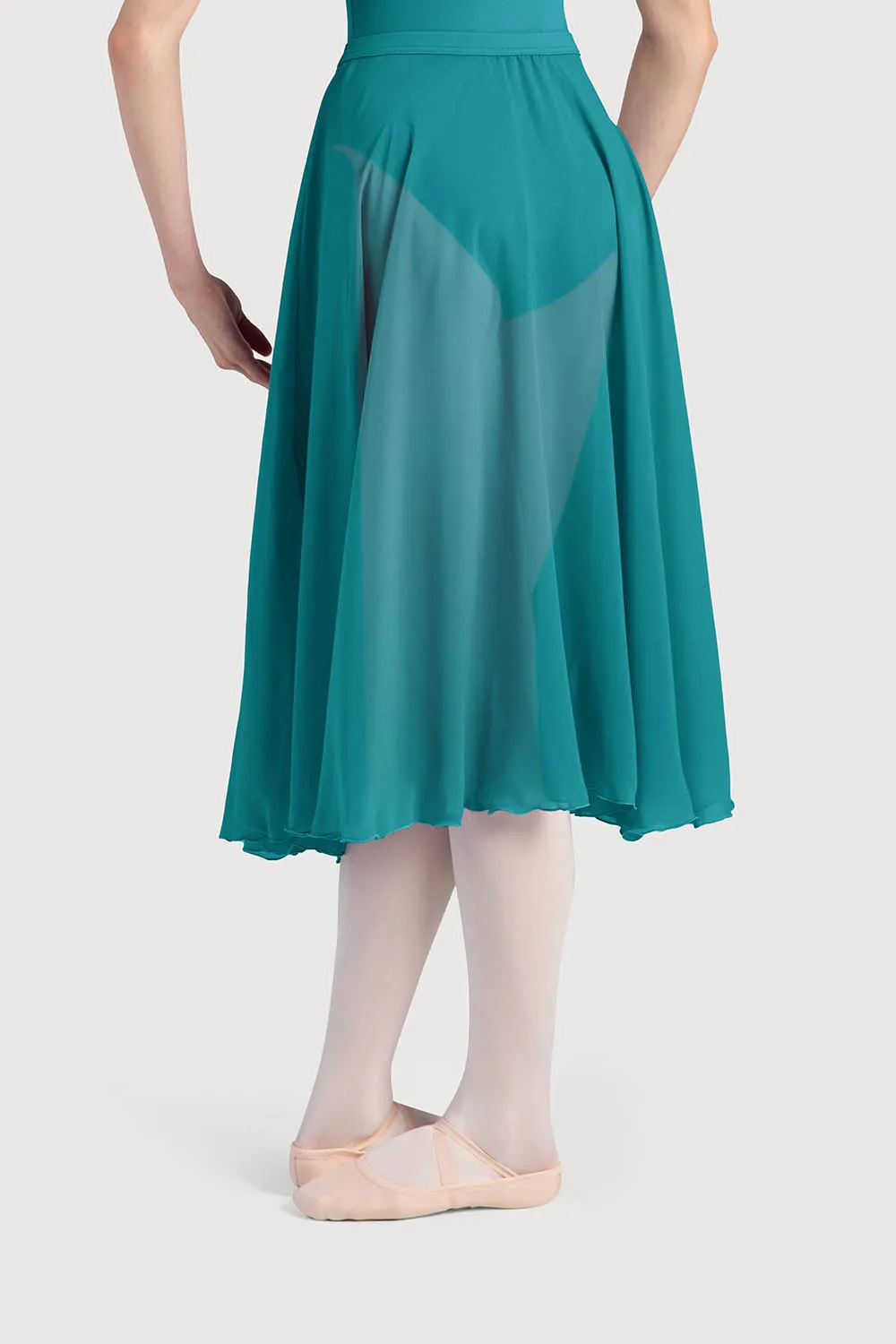 A0321L - Bloch Cambria Full Circle Chiffon Womens Skirt
