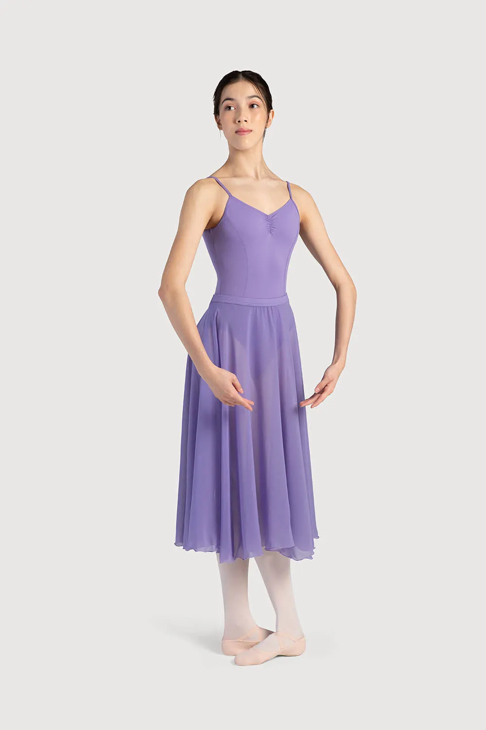 A0321L - Bloch Cambria Full Circle Chiffon Womens Skirt