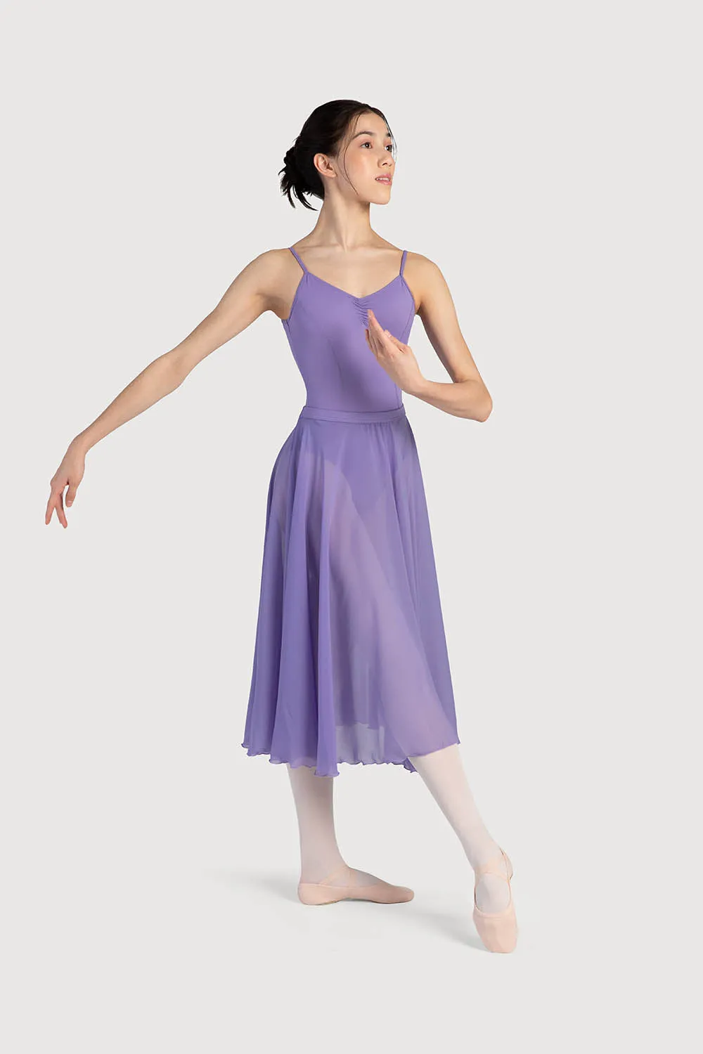 A0321L - Bloch Cambria Full Circle Chiffon Womens Skirt
