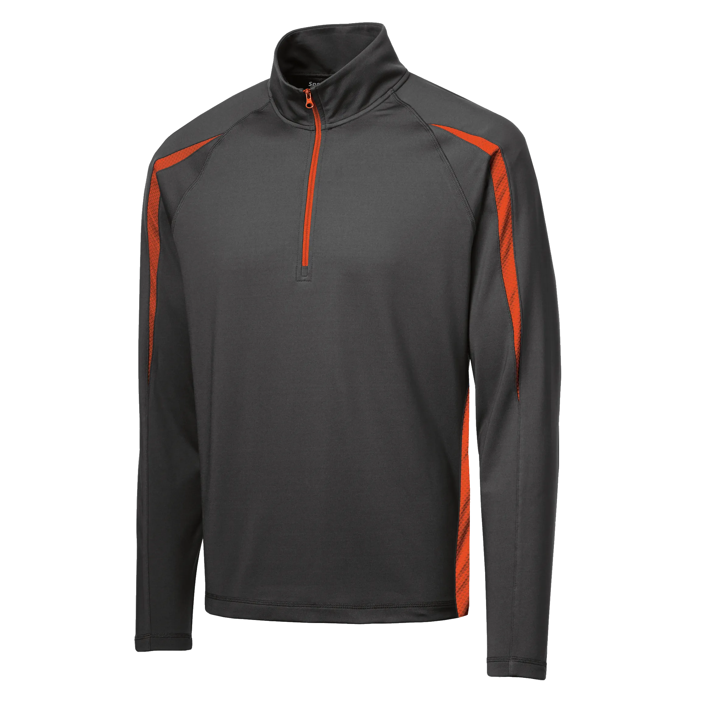 A1402 Mens Stretch 1/2 Zip Colorblock Pullover
