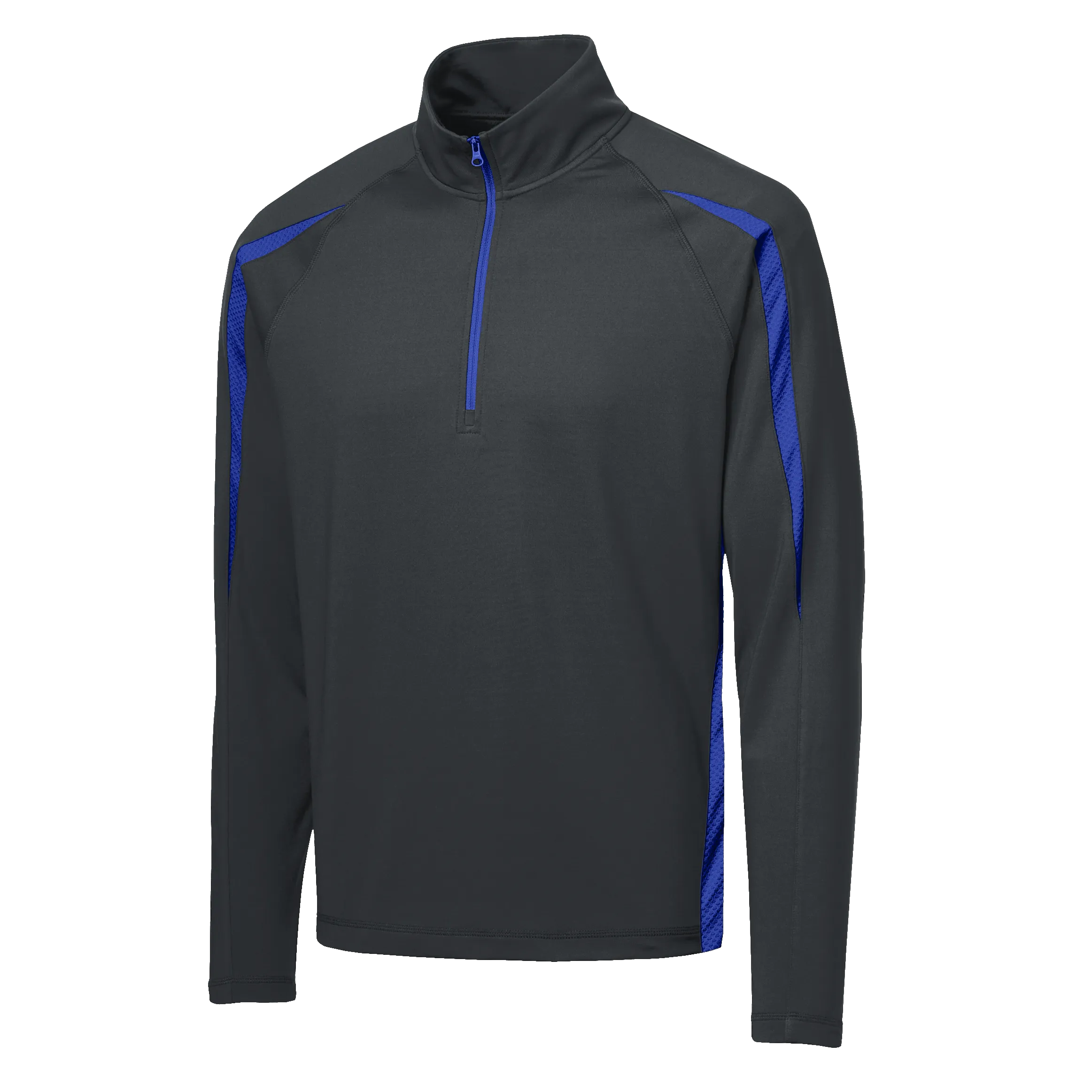 A1402 Mens Stretch 1/2 Zip Colorblock Pullover