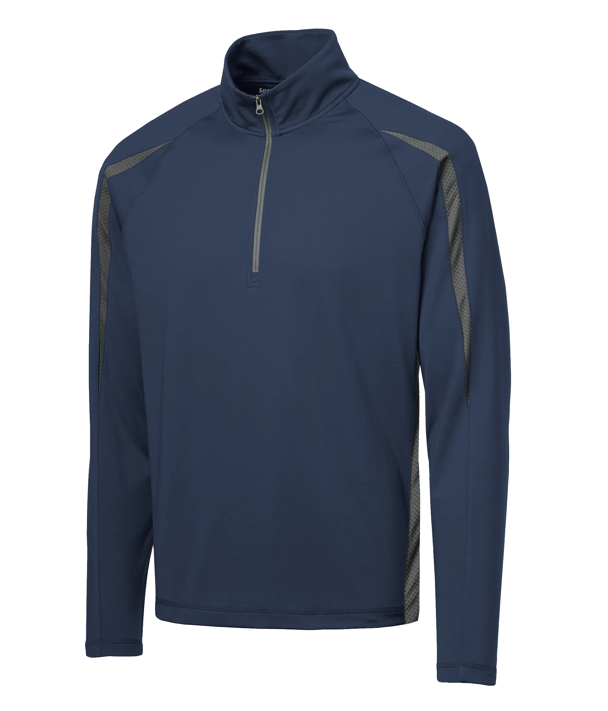 A1402 Mens Stretch 1/2 Zip Colorblock Pullover