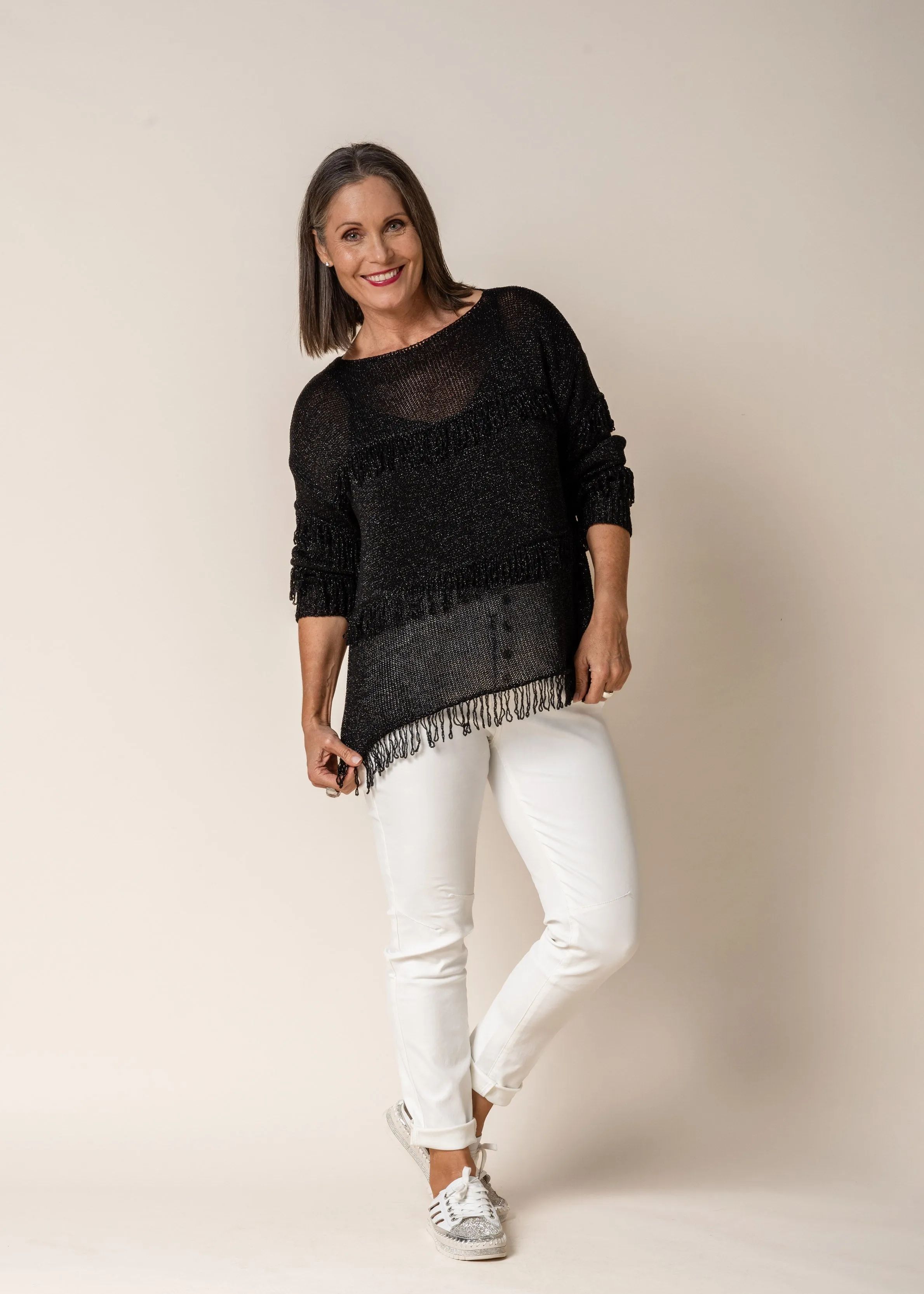 Aliza Top in Onyx