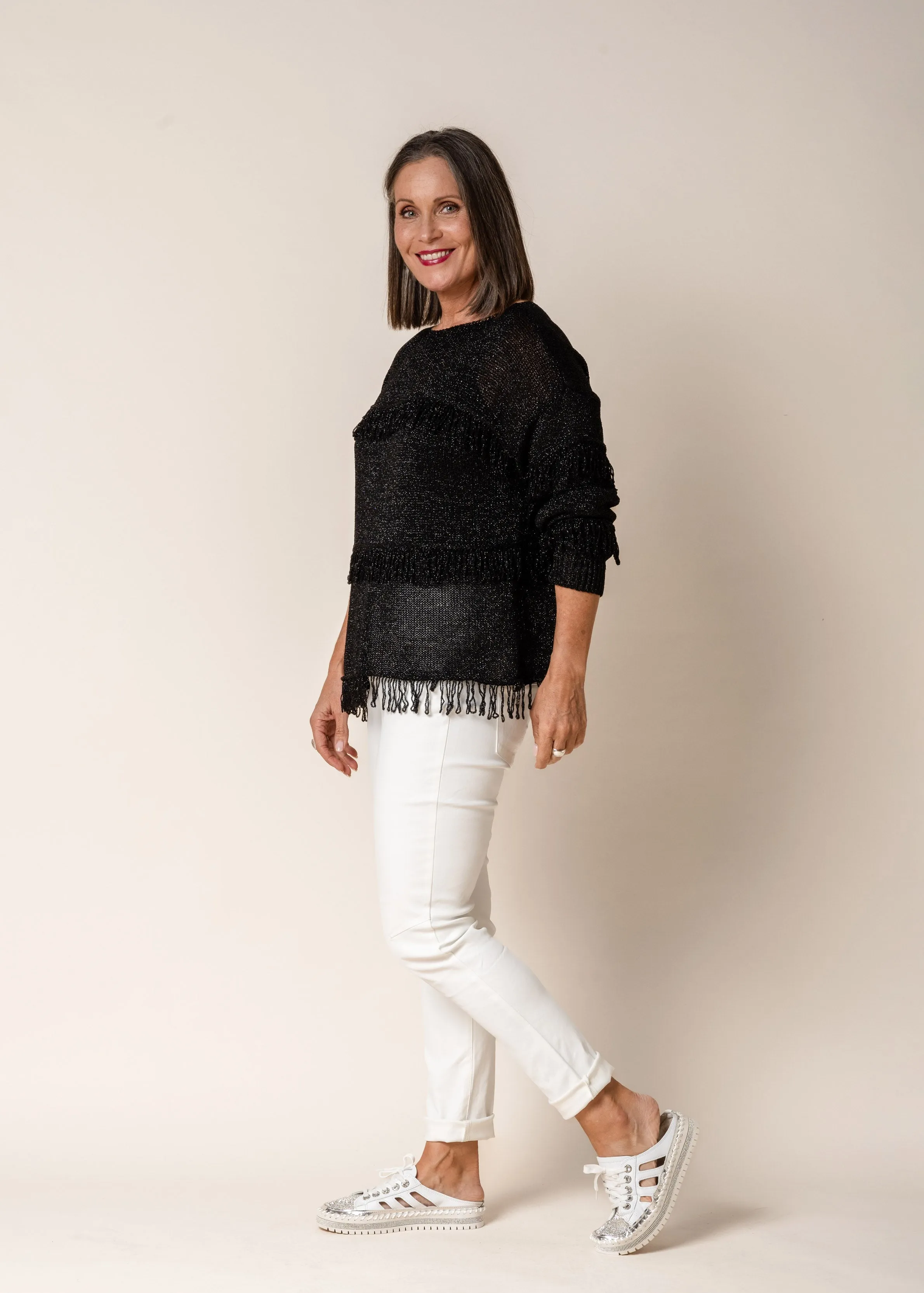 Aliza Top in Onyx