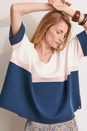 ANESS11 OVERSIZED KNITTED PONCHO SWEATER