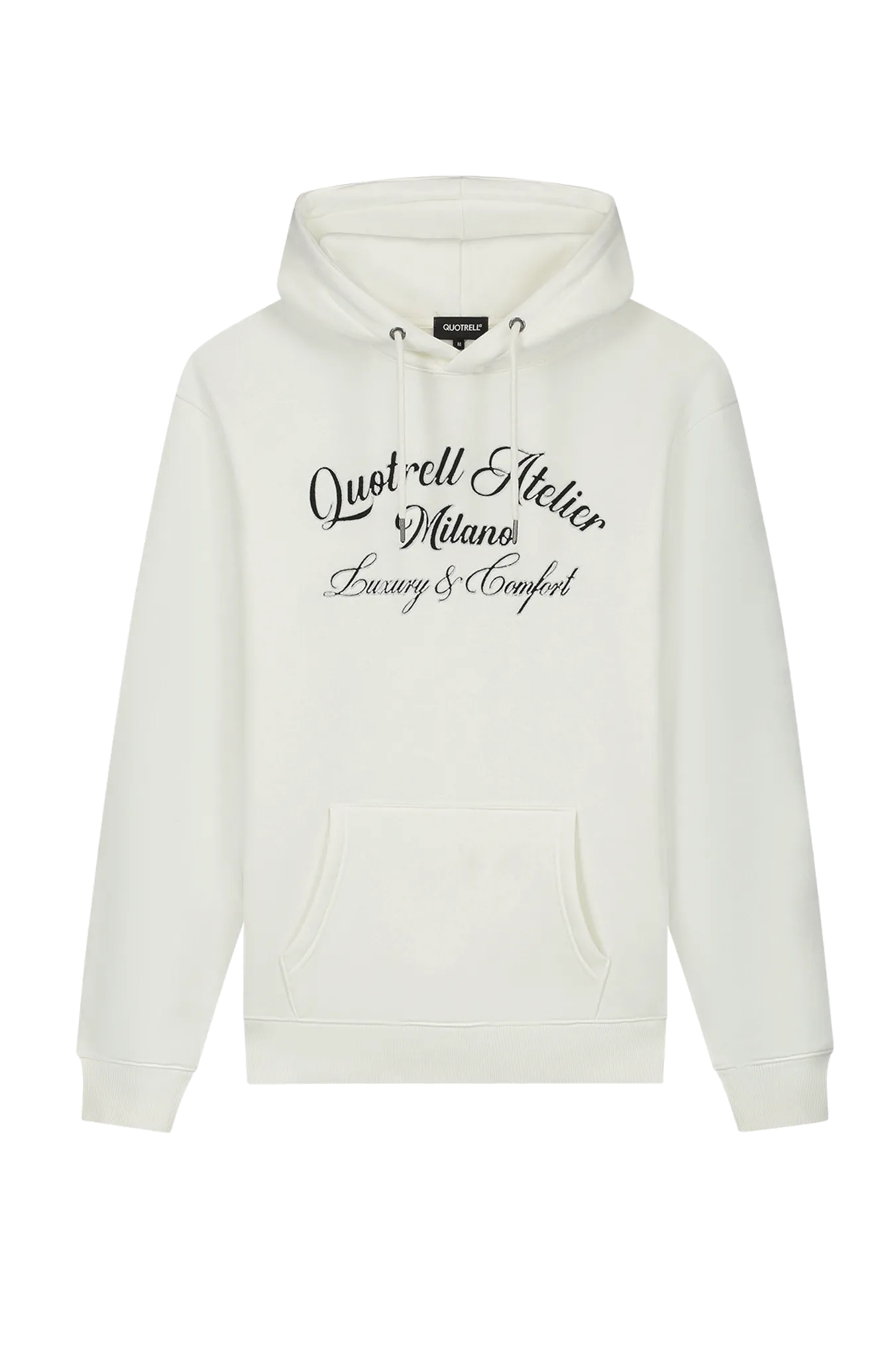 ATELIER MILANO CHAIN HOODIE | OFF WHITE/WHITE