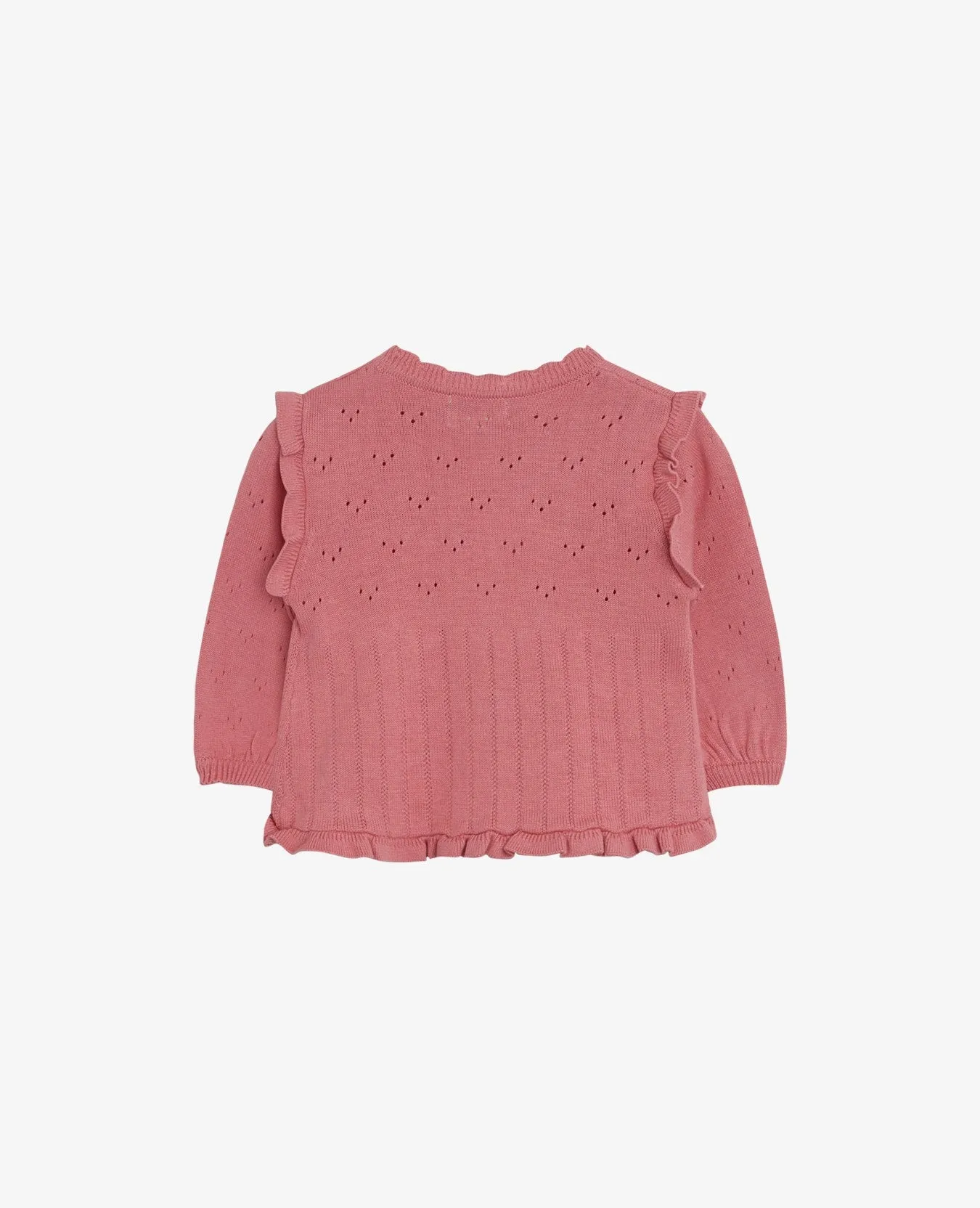 BABY 12GG ORGANIC COTTON CARDIGAN