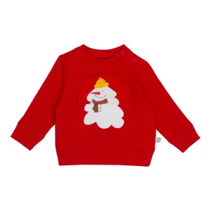 BABY SWEATSHIRT WITH XMAS TREE PRINT