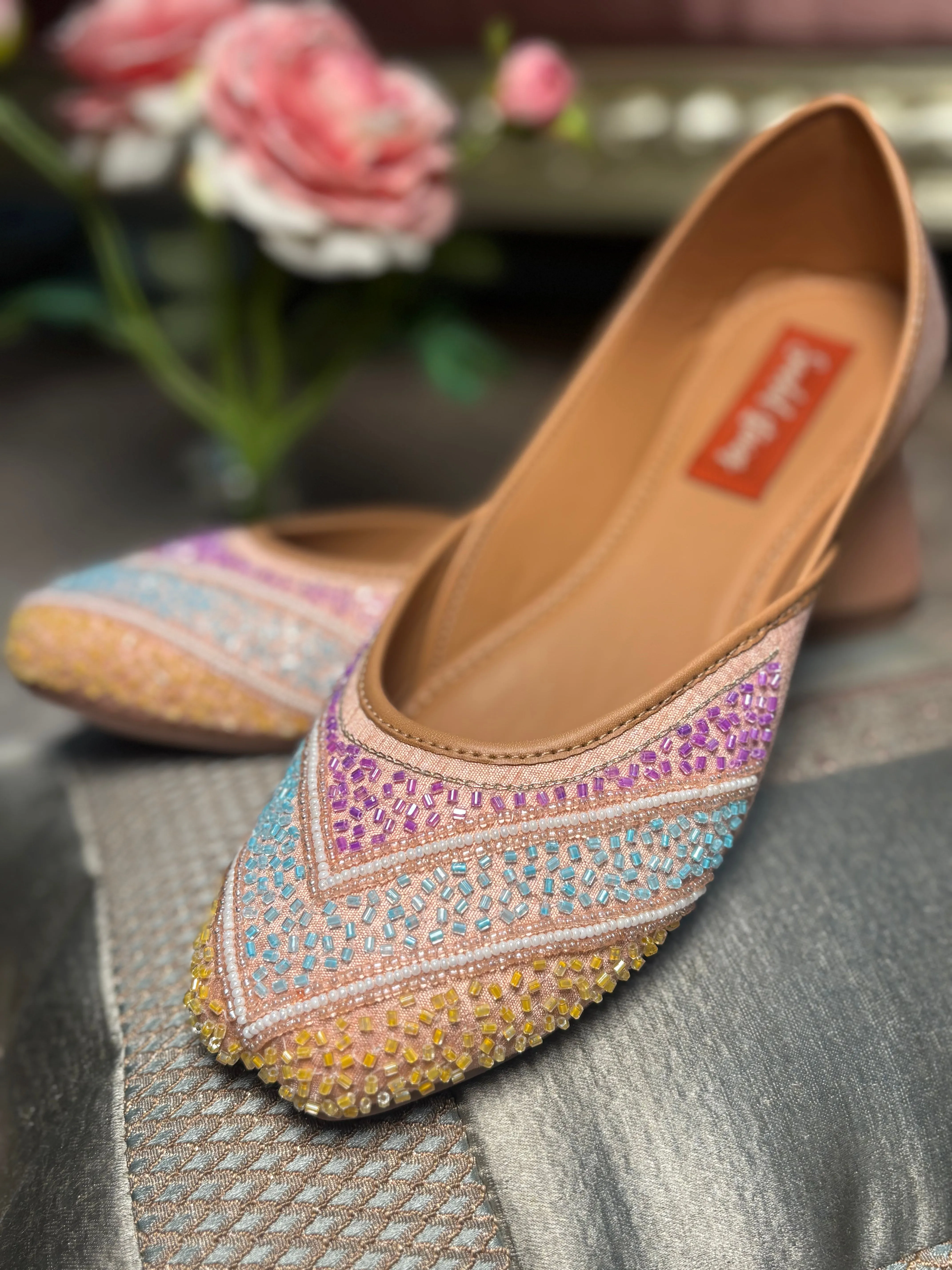Beaded Dream Punjabi Jutti