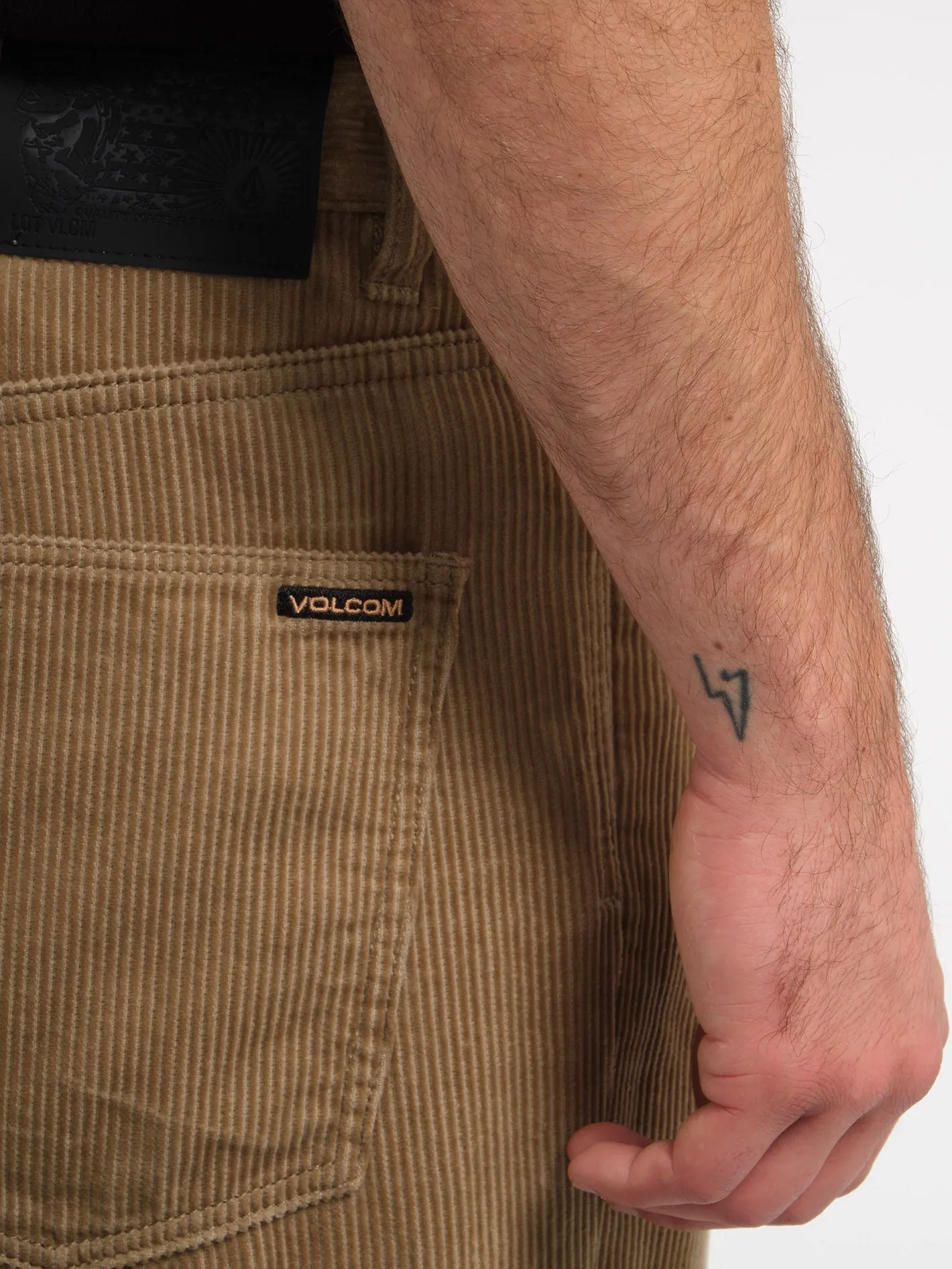 Billow Tapered Corduroy Trousers - Khaki