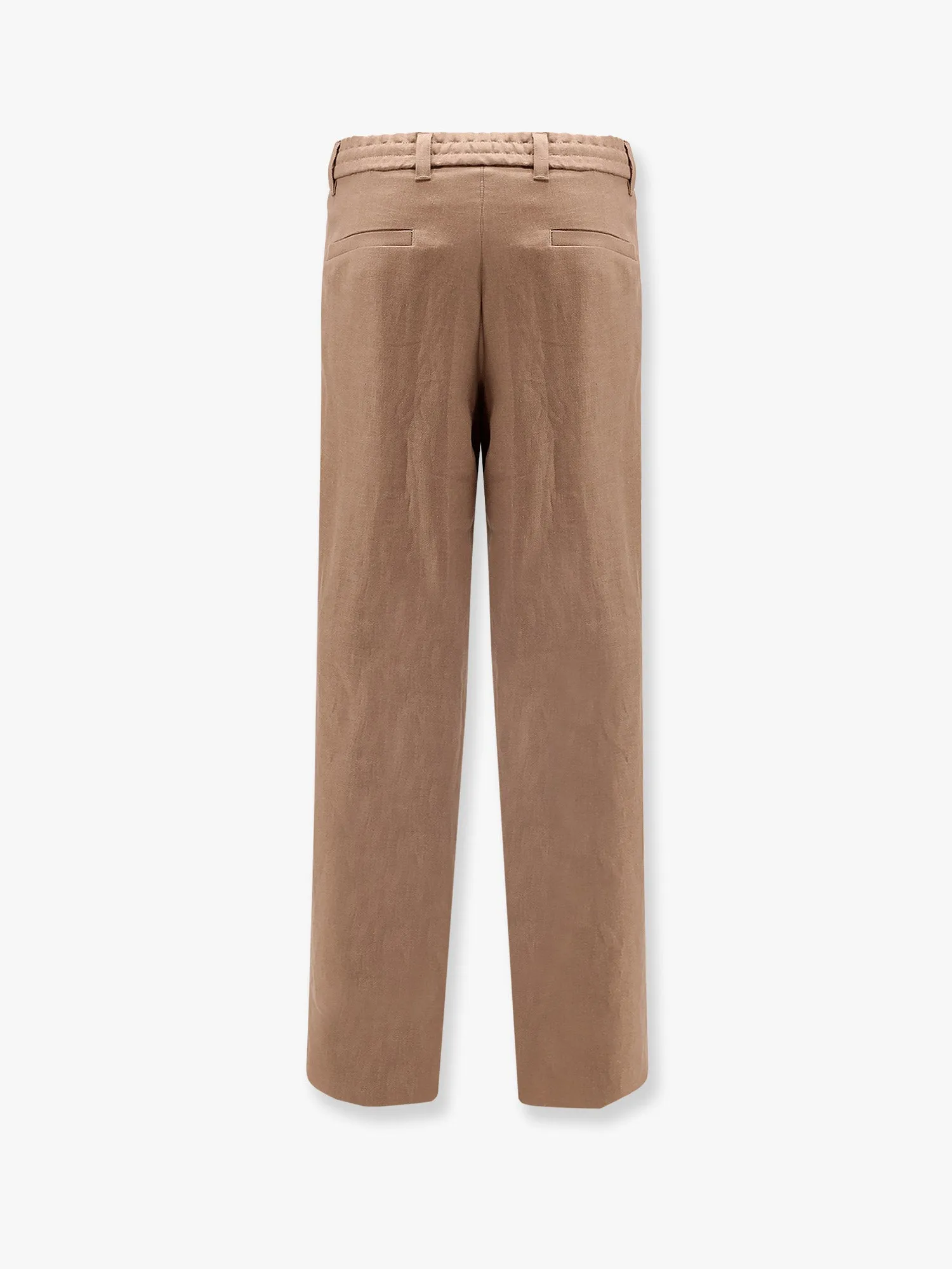 Boss Relaxed Fit Linen Trouser