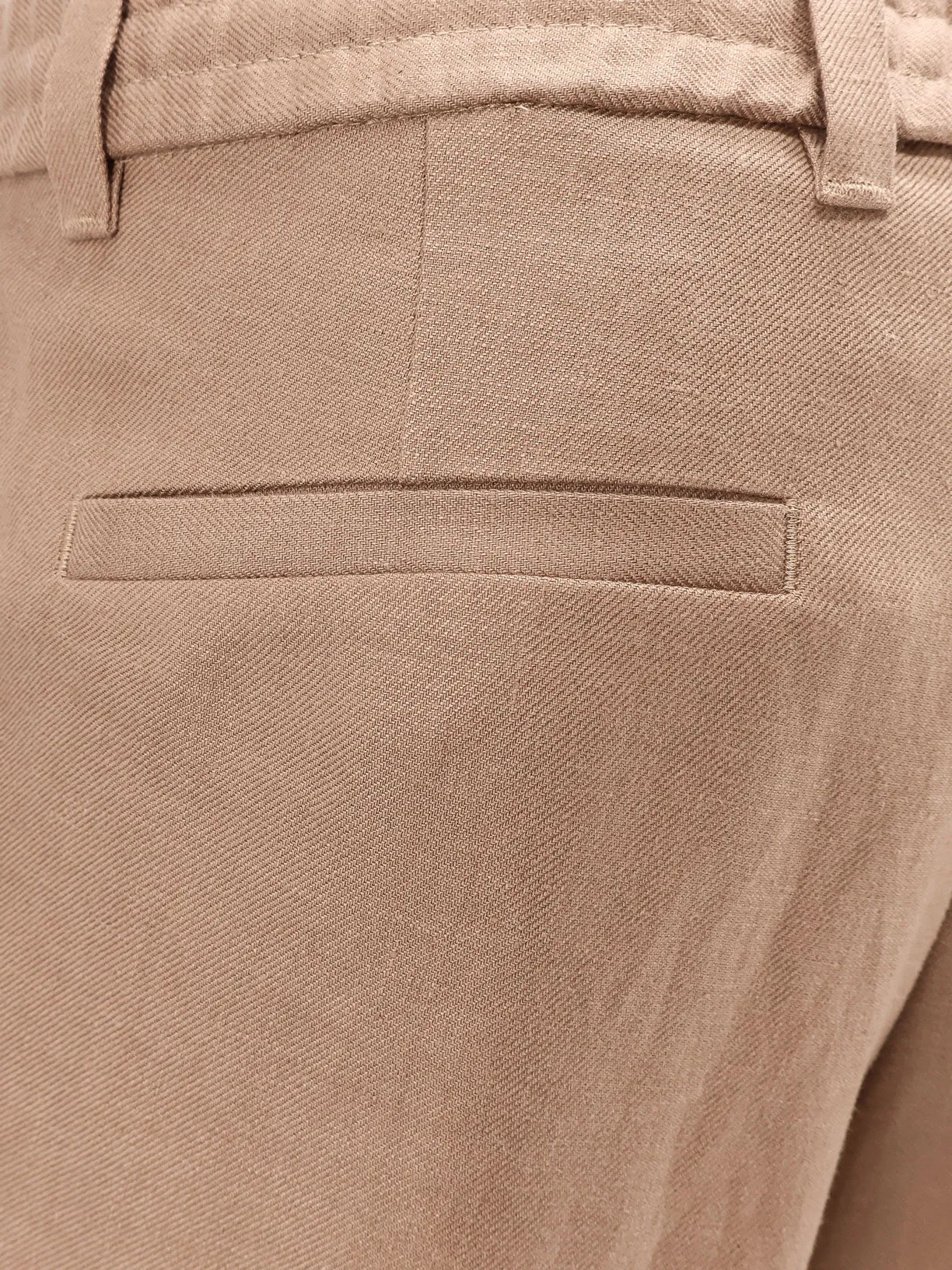Boss Relaxed Fit Linen Trouser