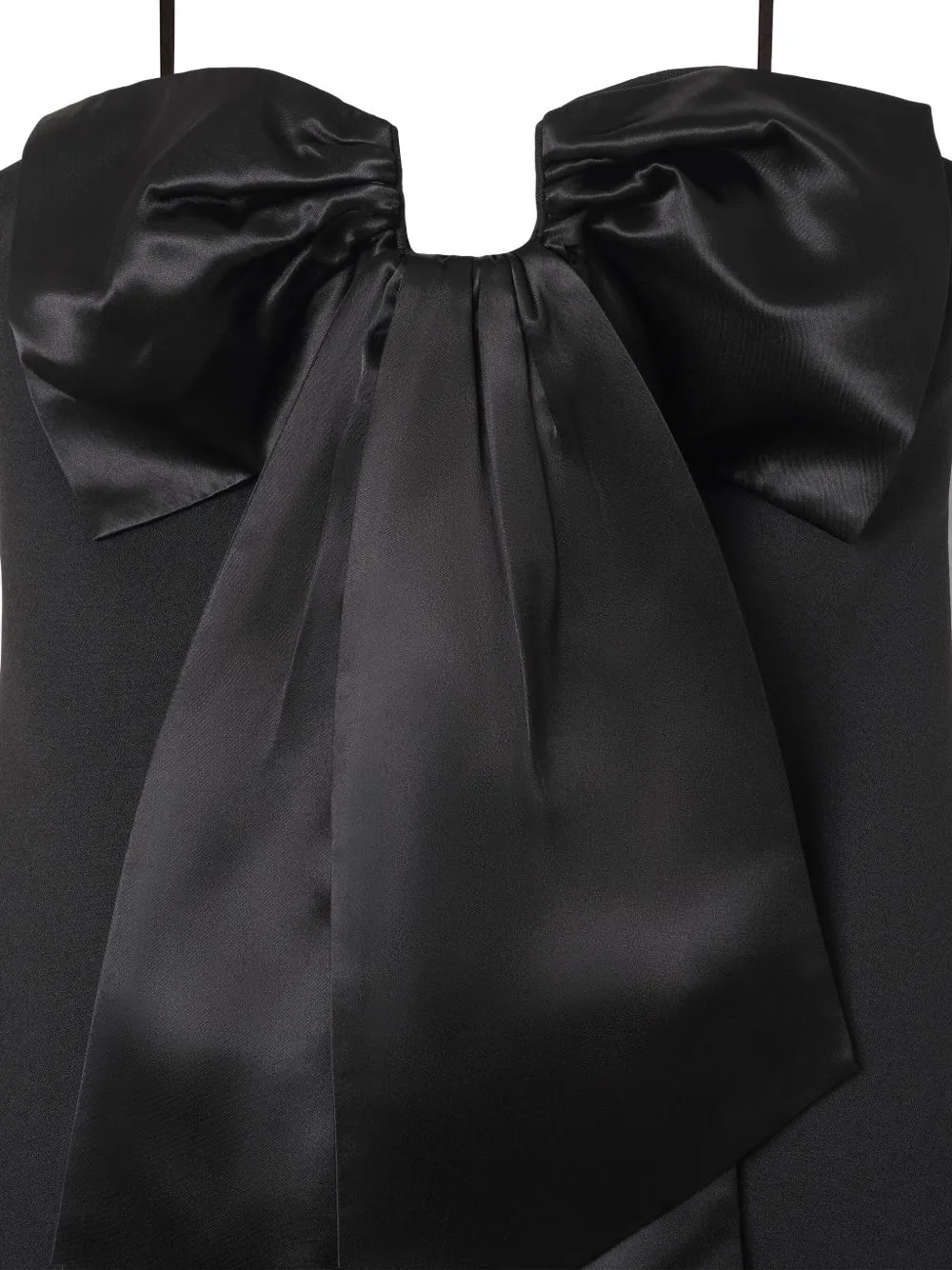 Bow detail mini dress