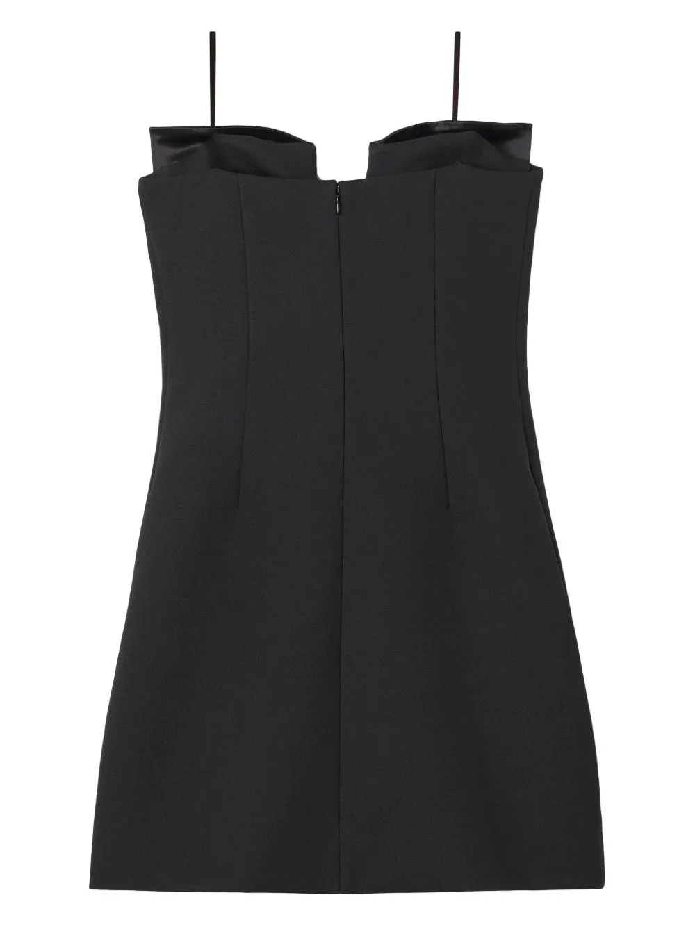 Bow detail mini dress