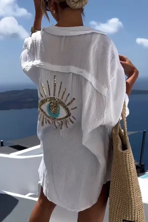 Camila® | Casual Sequin Beaded Shirt For Women