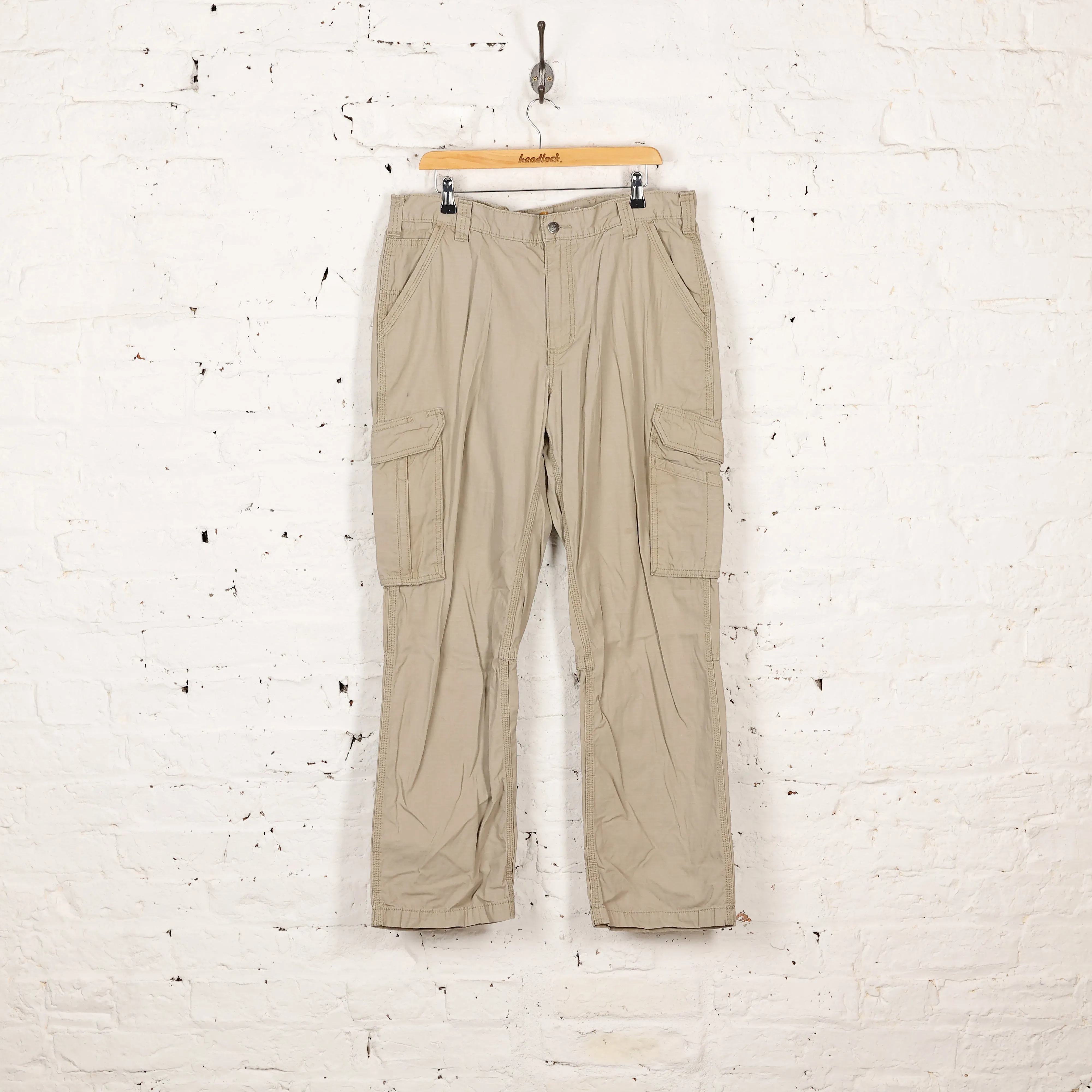 Carhartt Relaxed Fit Force Cargo Pants - Beige - XL