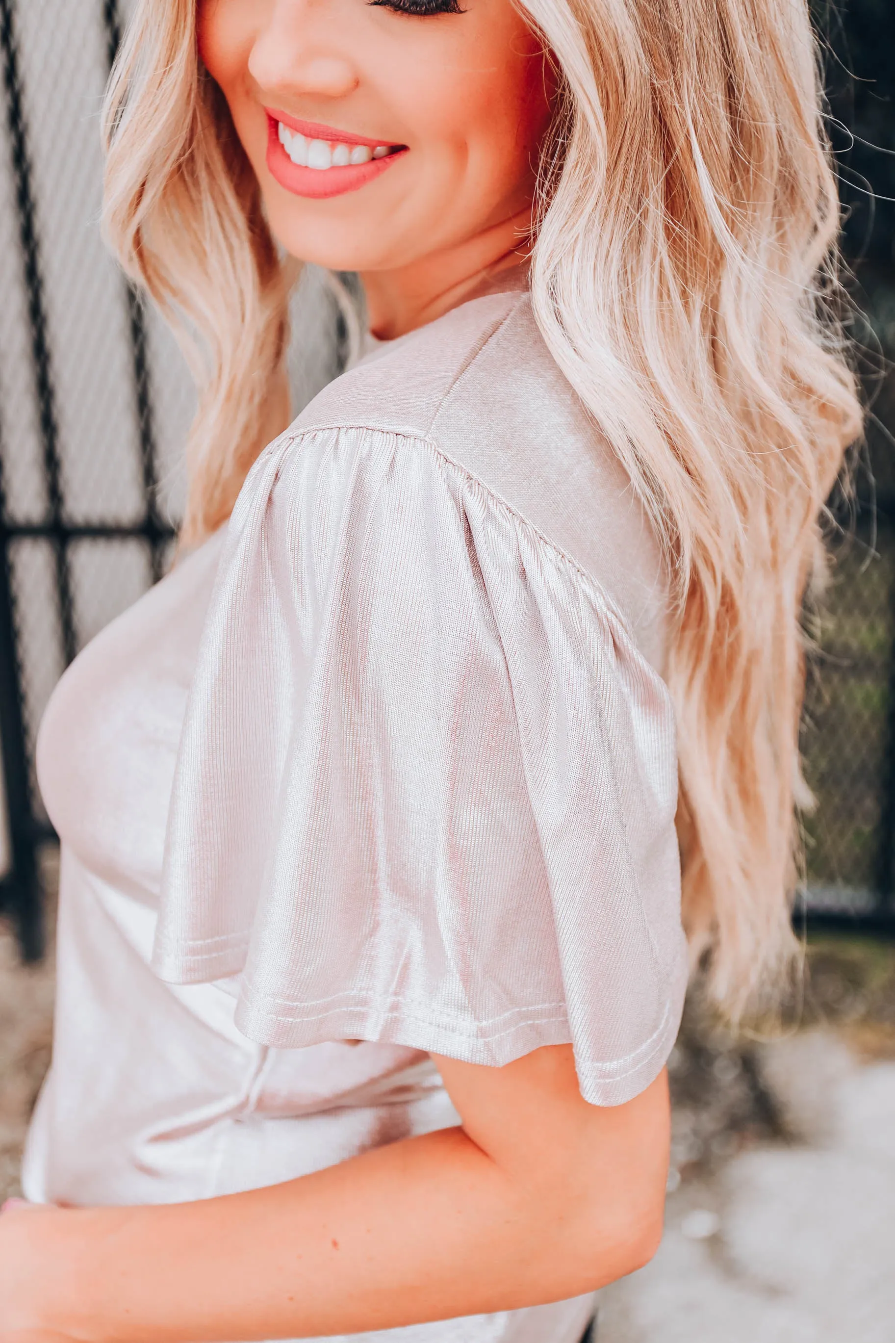 Celestial Occasion Top - Silver