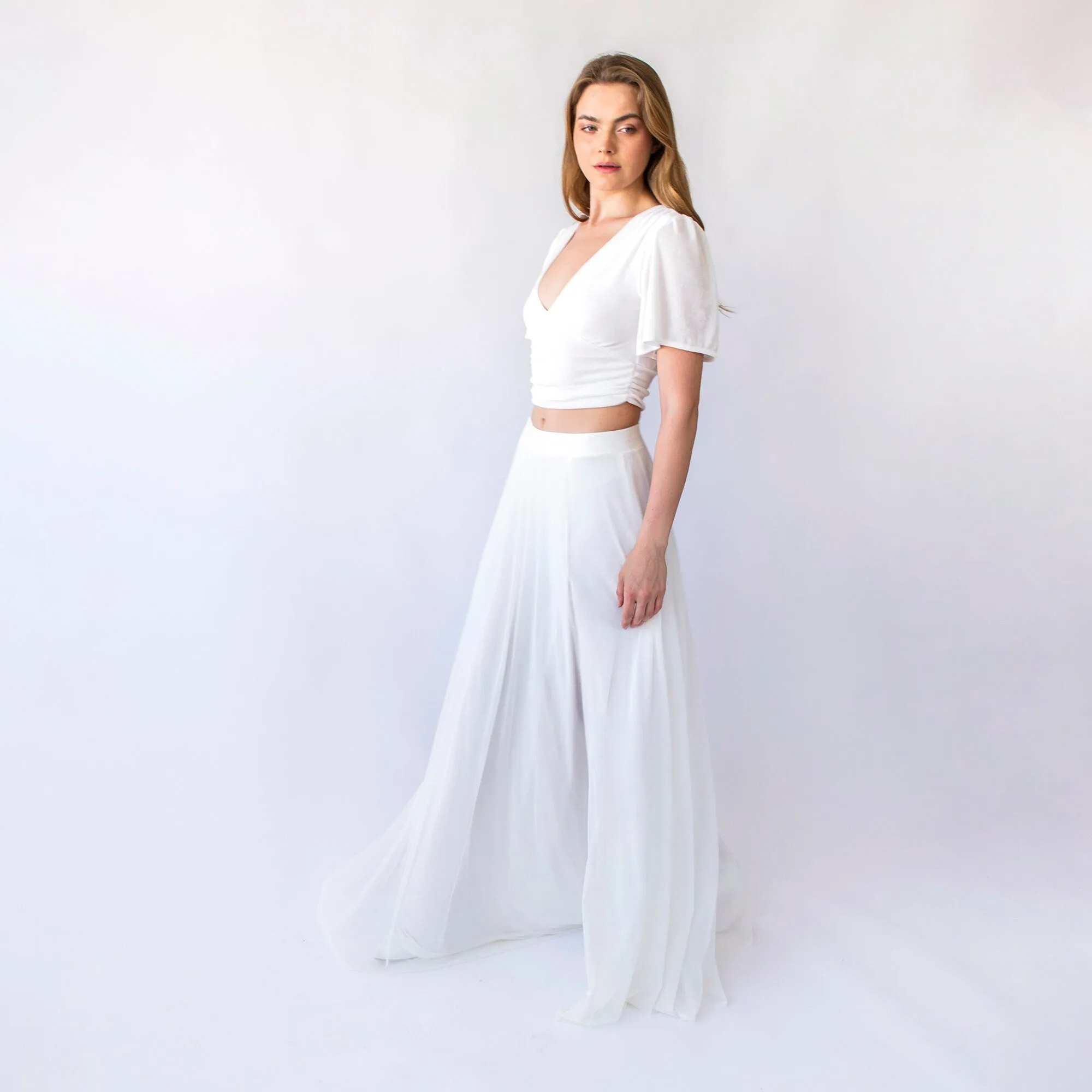 Chiffon Maxi Skirt #3046