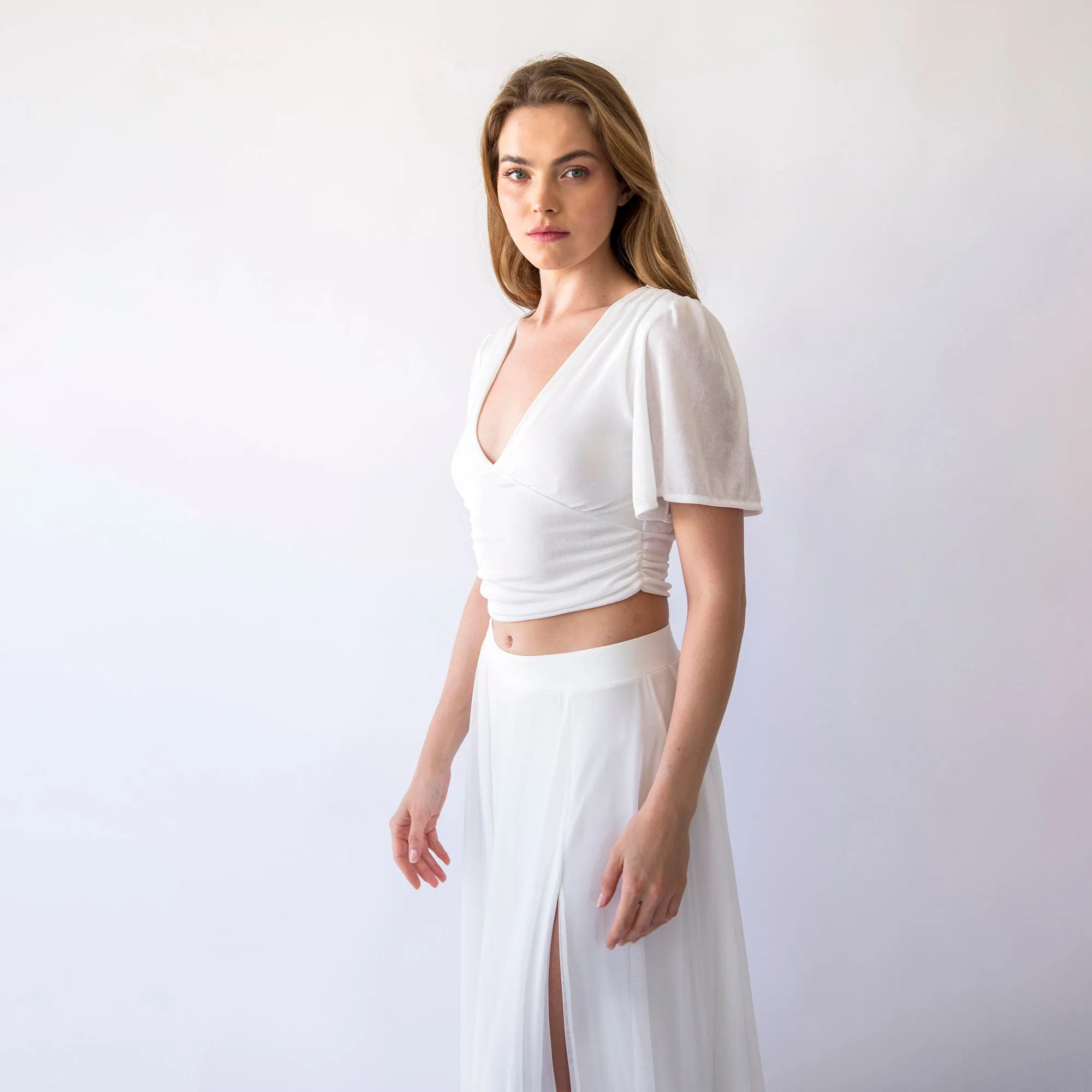 Chiffon Maxi Skirt #3046