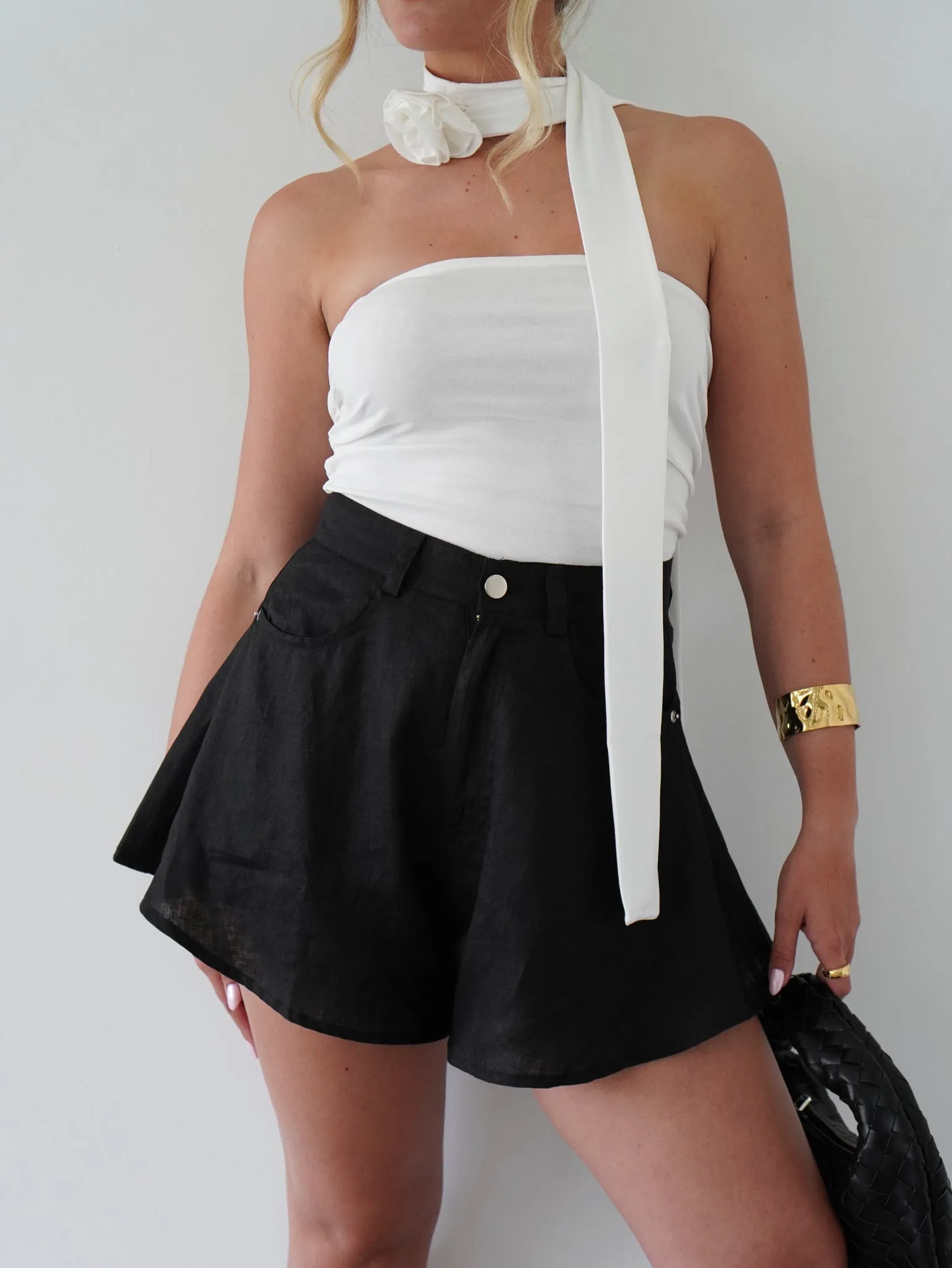 Chloé Flower Scarf Top