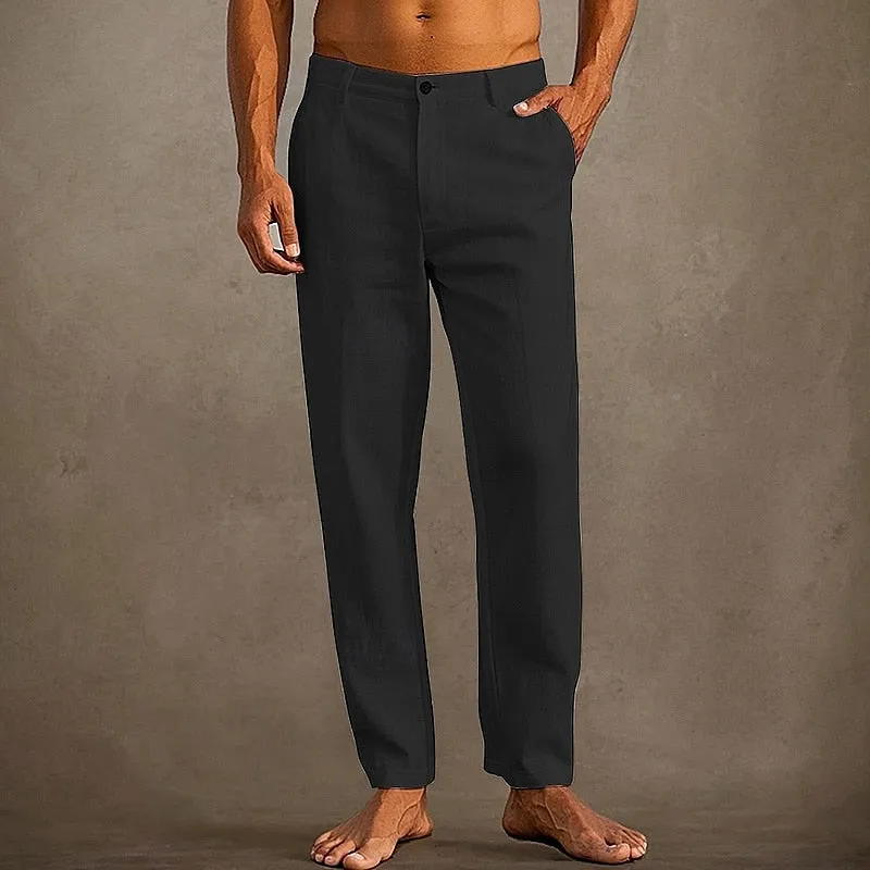 Chris - Linen Summer Pants for Men