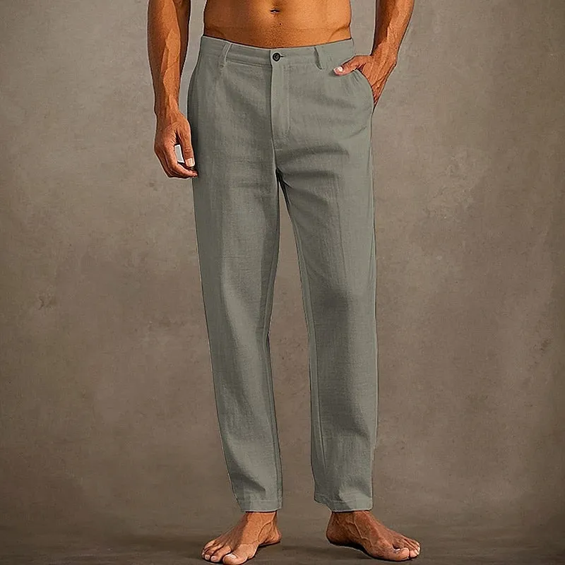 Chris - Linen Summer Pants for Men