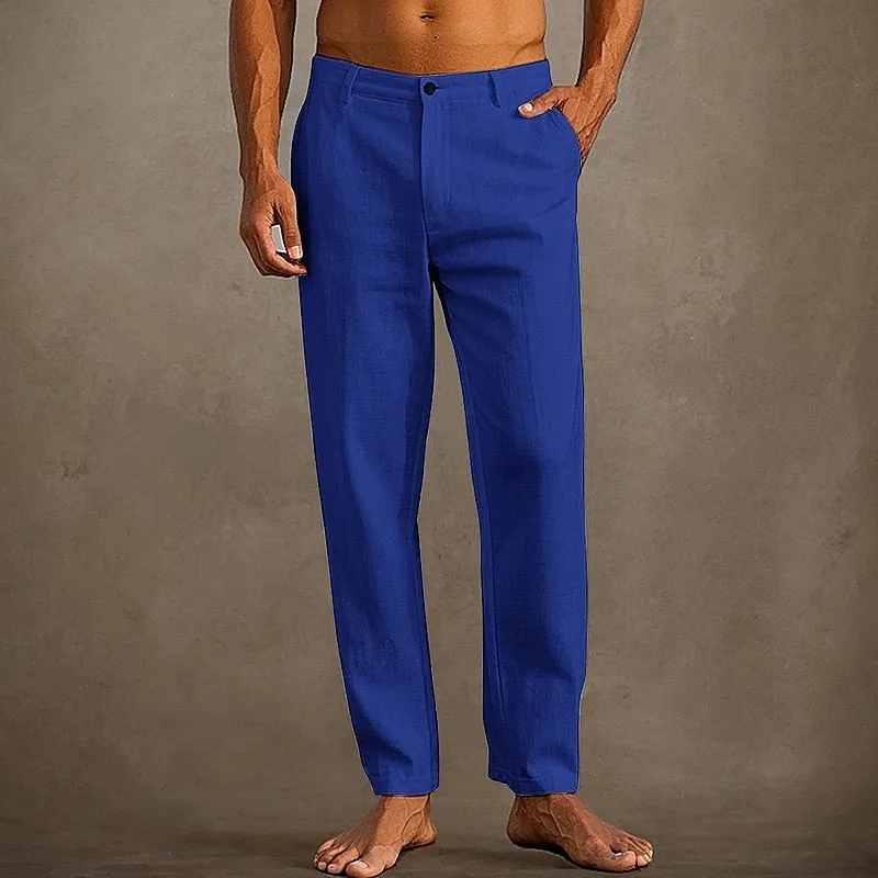 Chris - Linen Summer Pants for Men