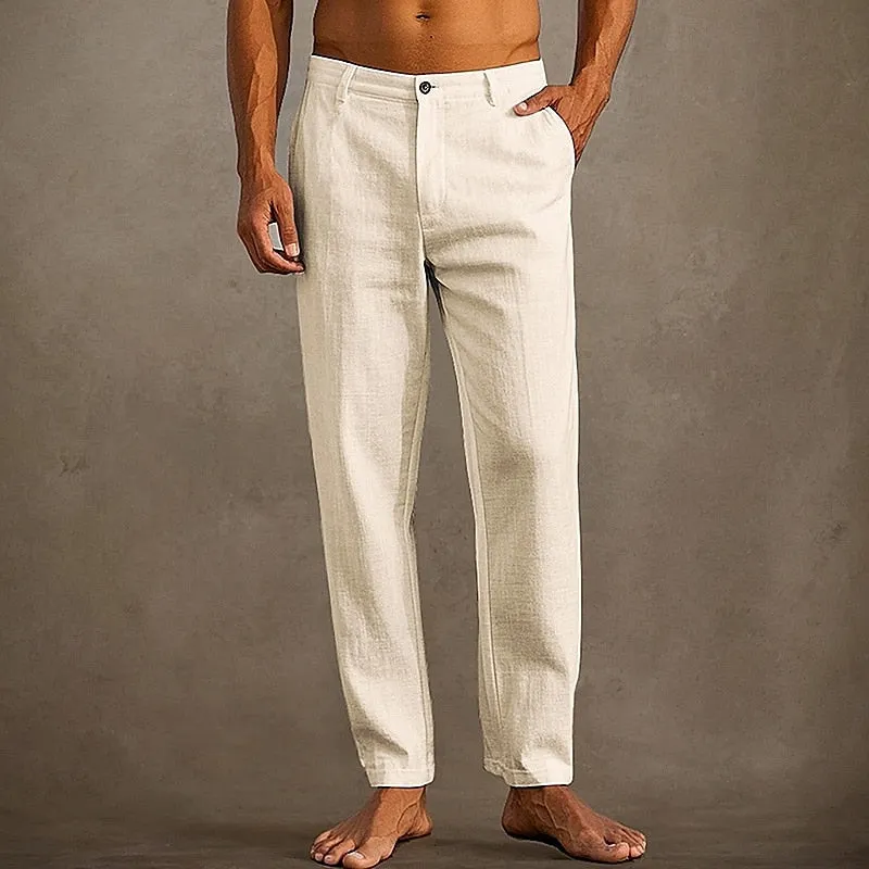 Chris - Linen Summer Pants for Men
