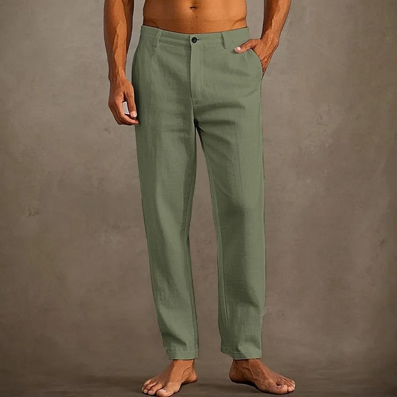Chris - Linen Summer Pants for Men