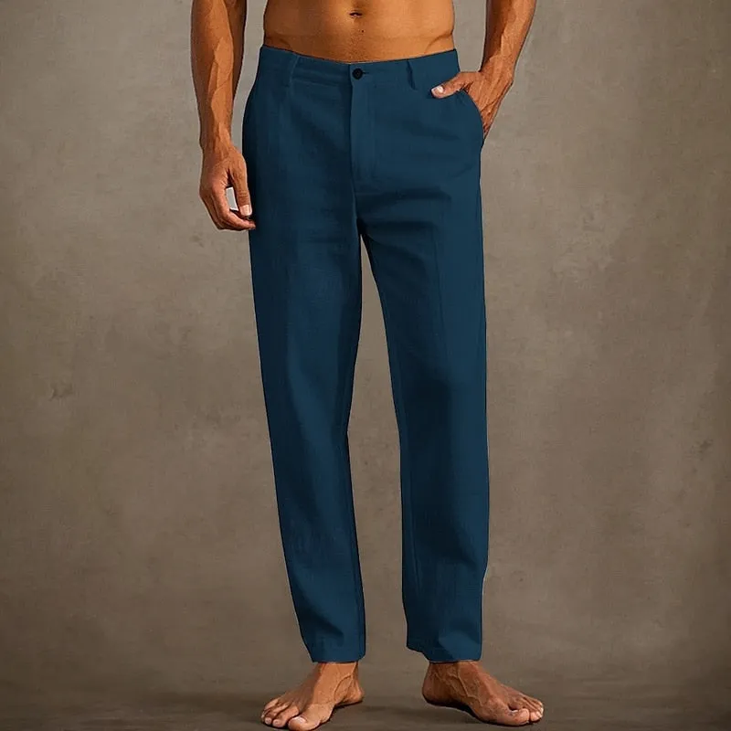 Chris - Linen Summer Pants for Men