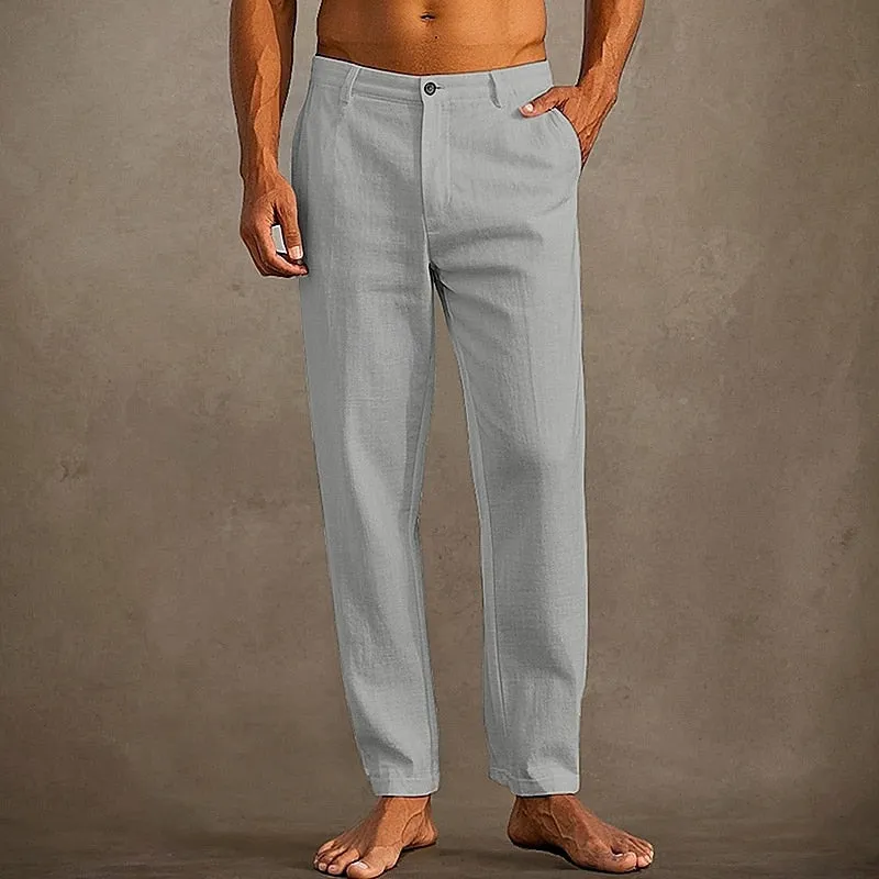 Chris - Linen Summer Pants for Men