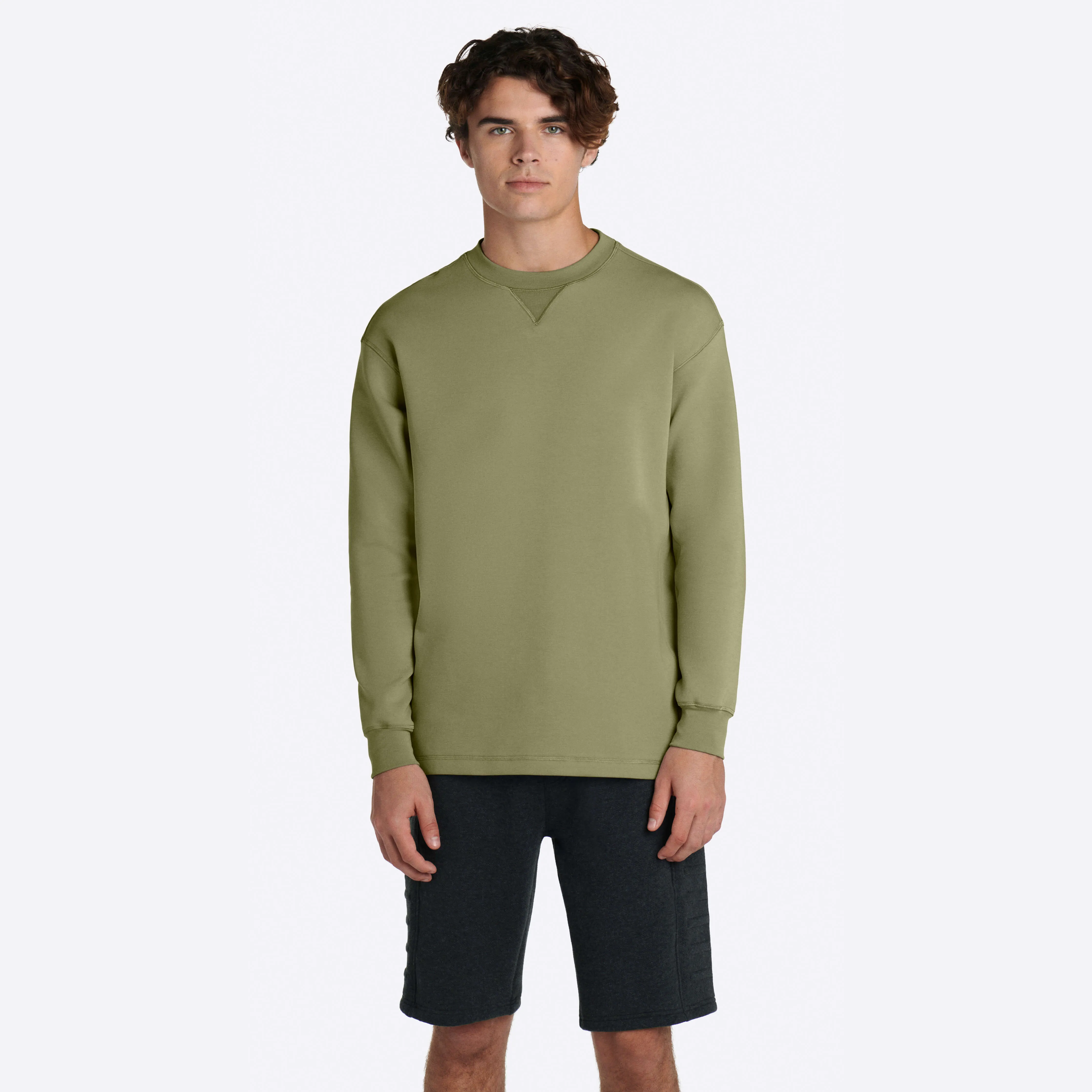 COMFORT Solid Crew Neck