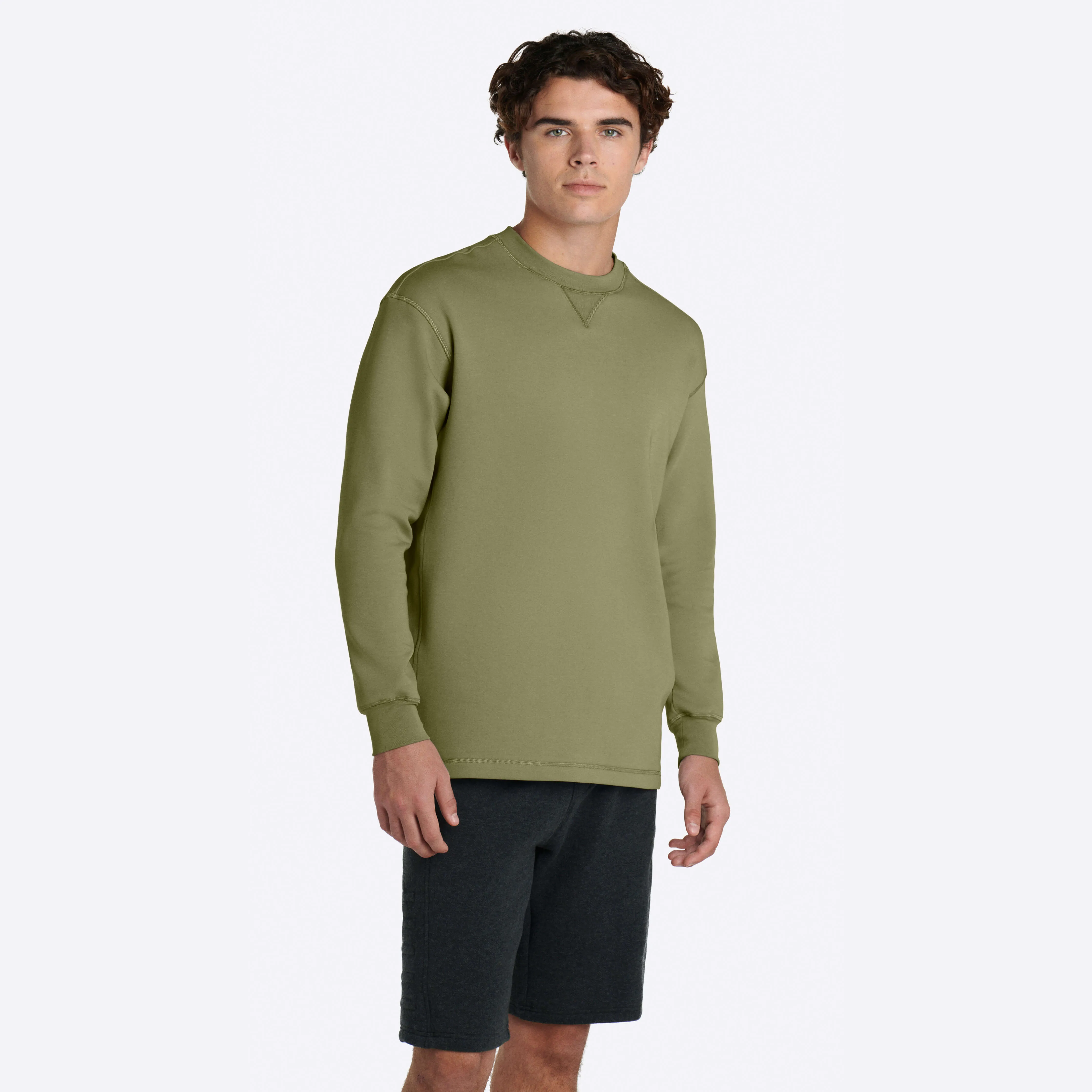 COMFORT Solid Crew Neck