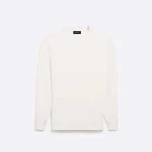 COMFORT Solid Long Sleeve Crew Neck Pullover