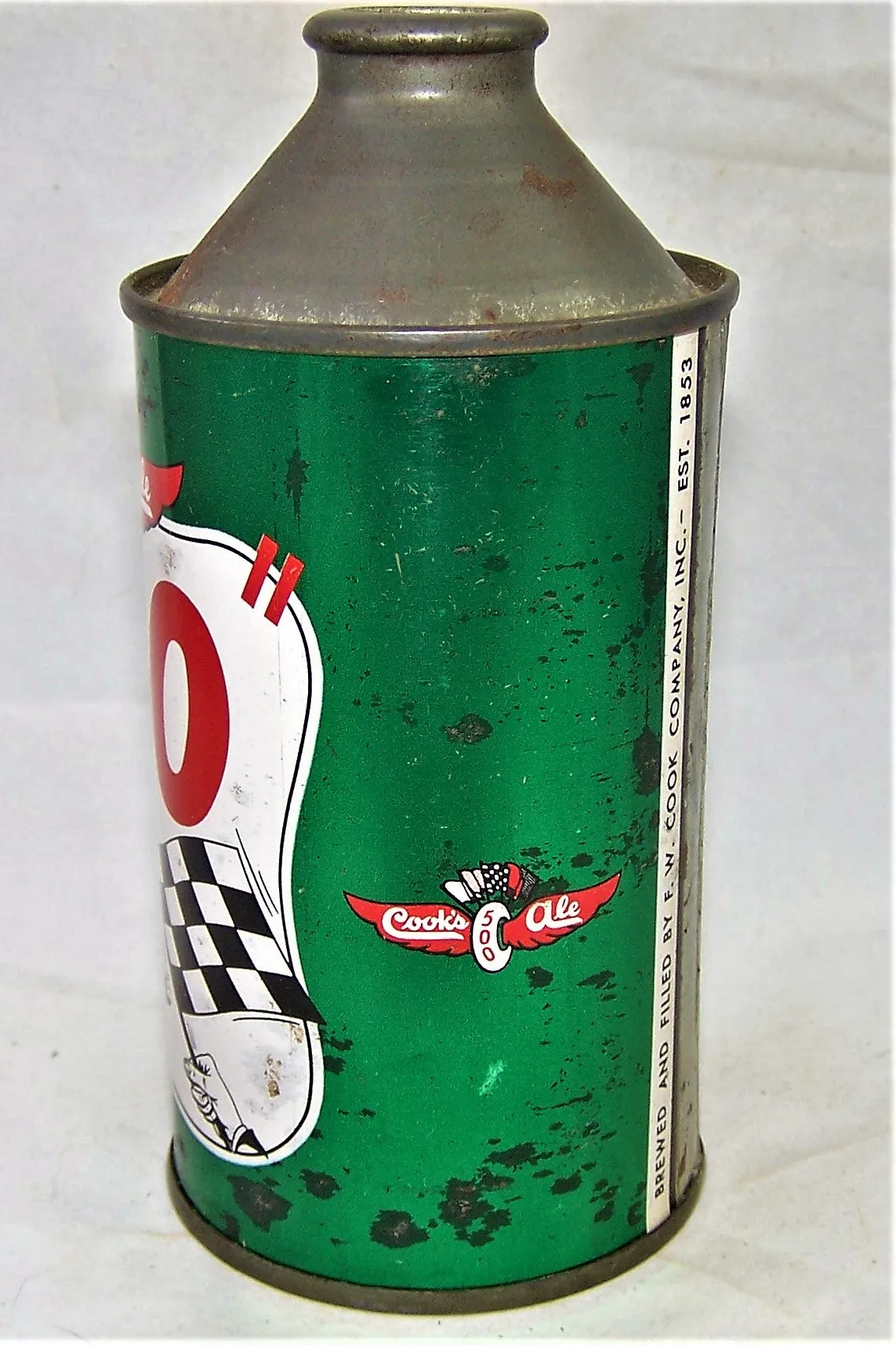 Cooks 500 Ale, USBC 158-03, Grade 1/1- Sold on 03/23/19
